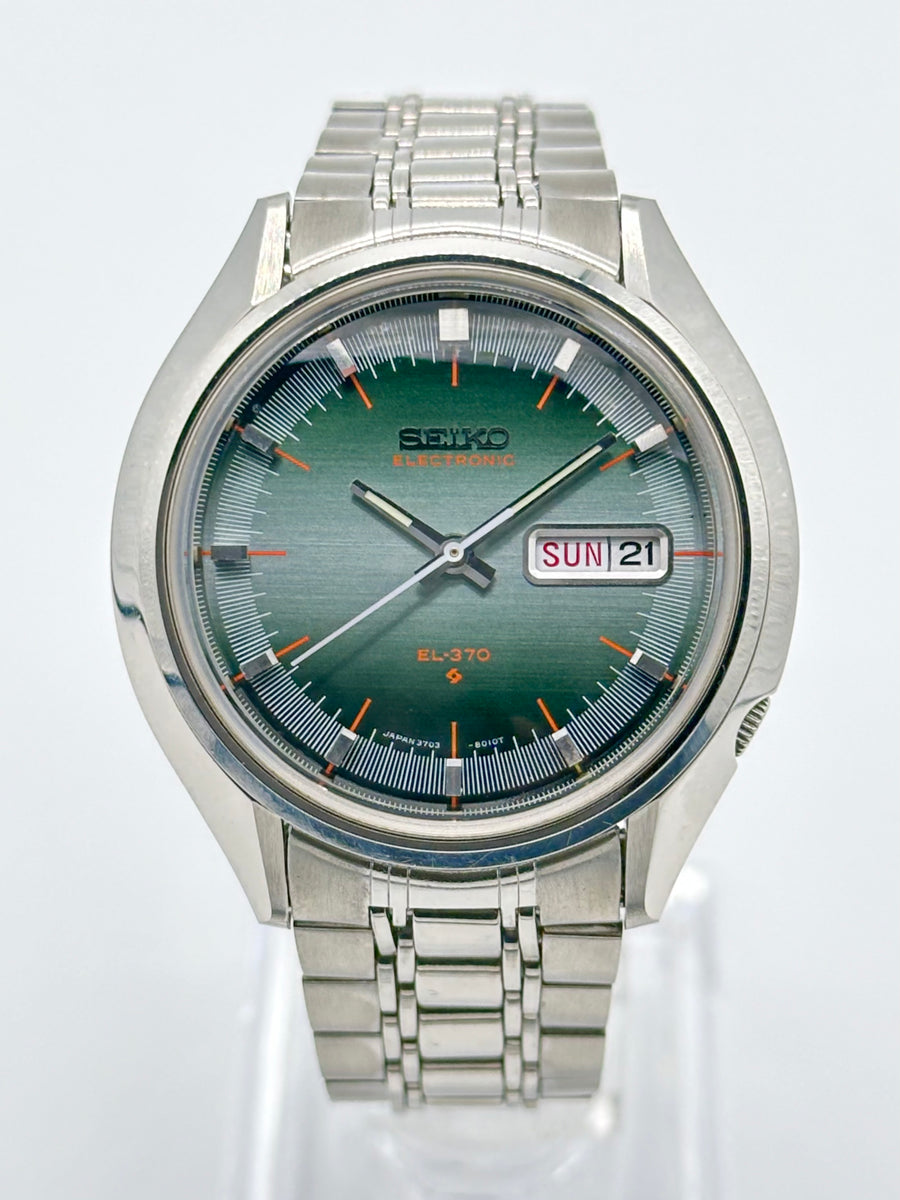 1972年製 SEIKO初の電磁式腕時計 EL-370 - 時計