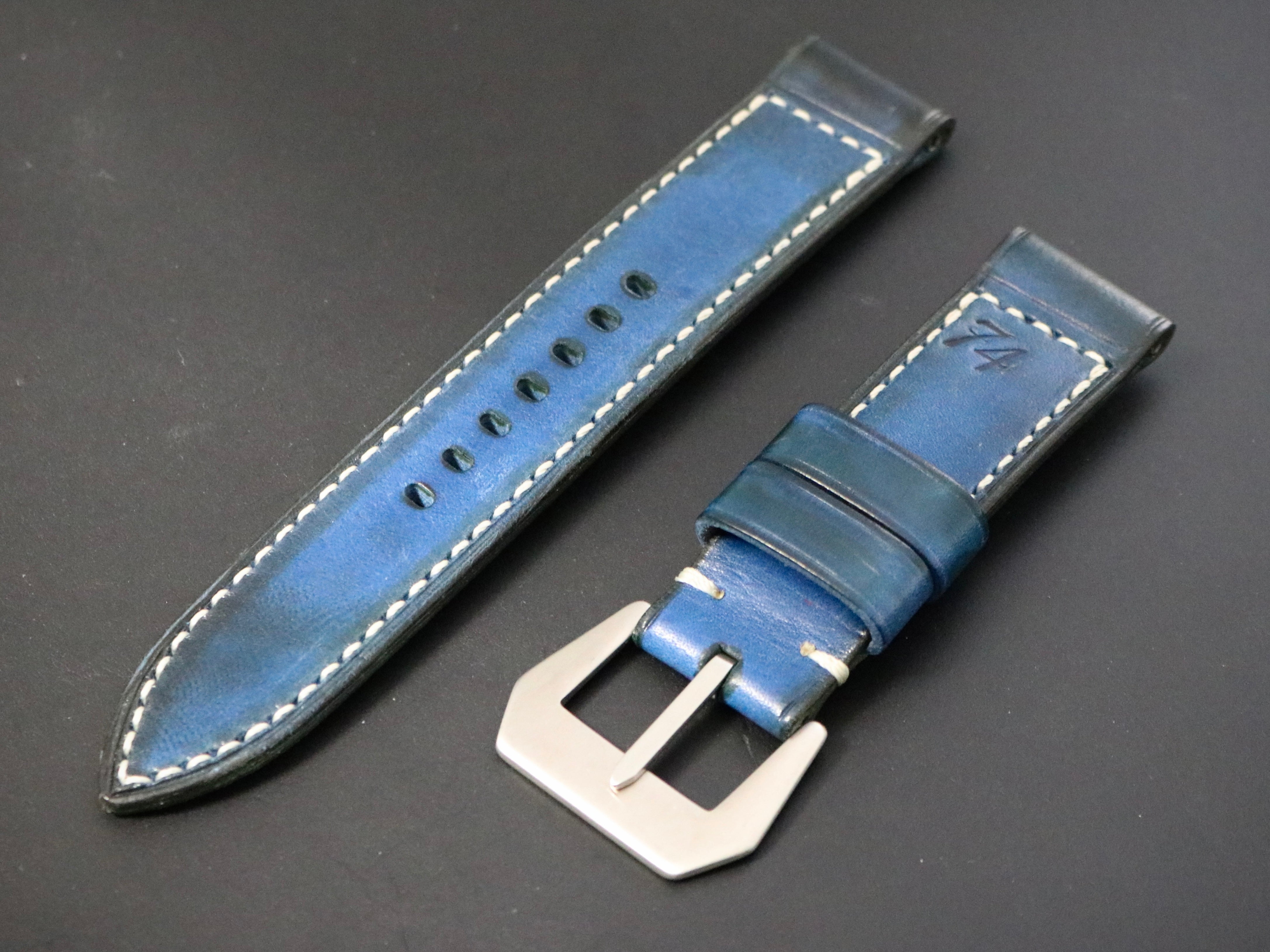 パネライ M74ストラップ 時計ベルト革ベルト4-1