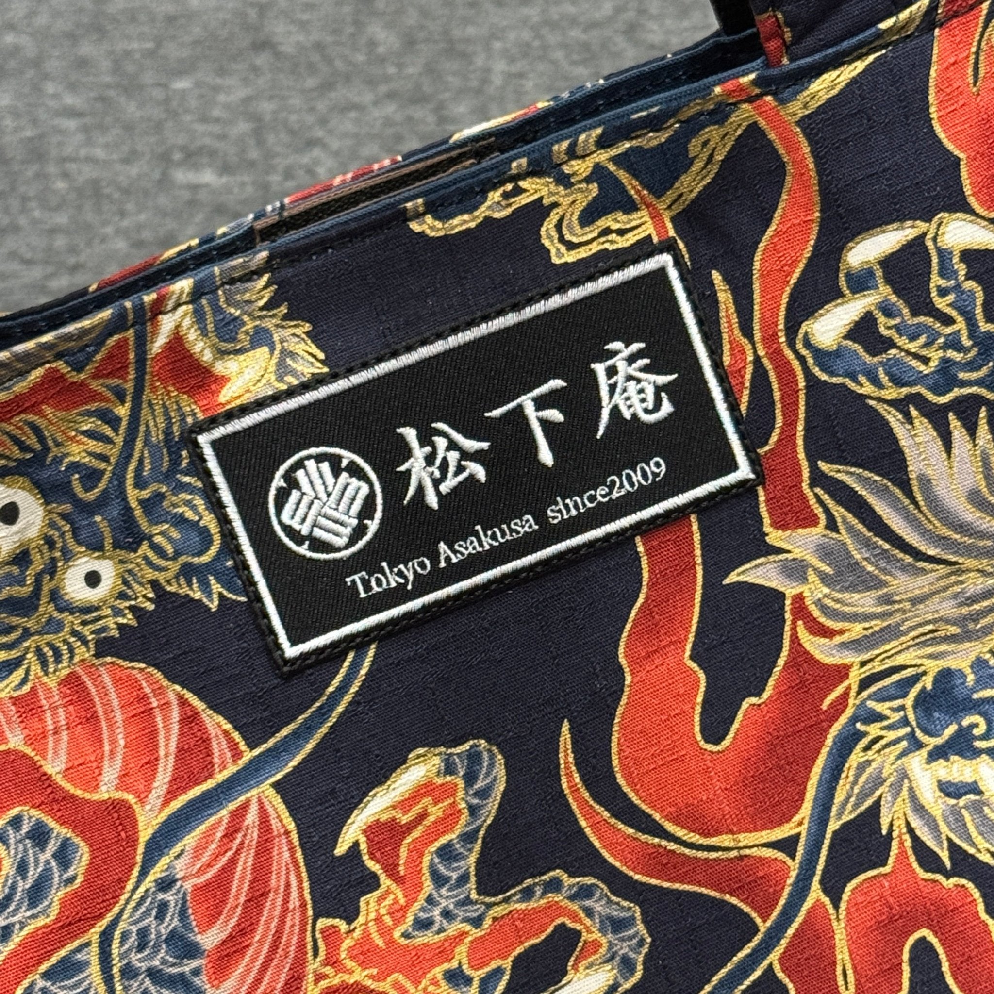 トートバッグ|和布 - Wafu - |龍炎天昇 - 松下庵