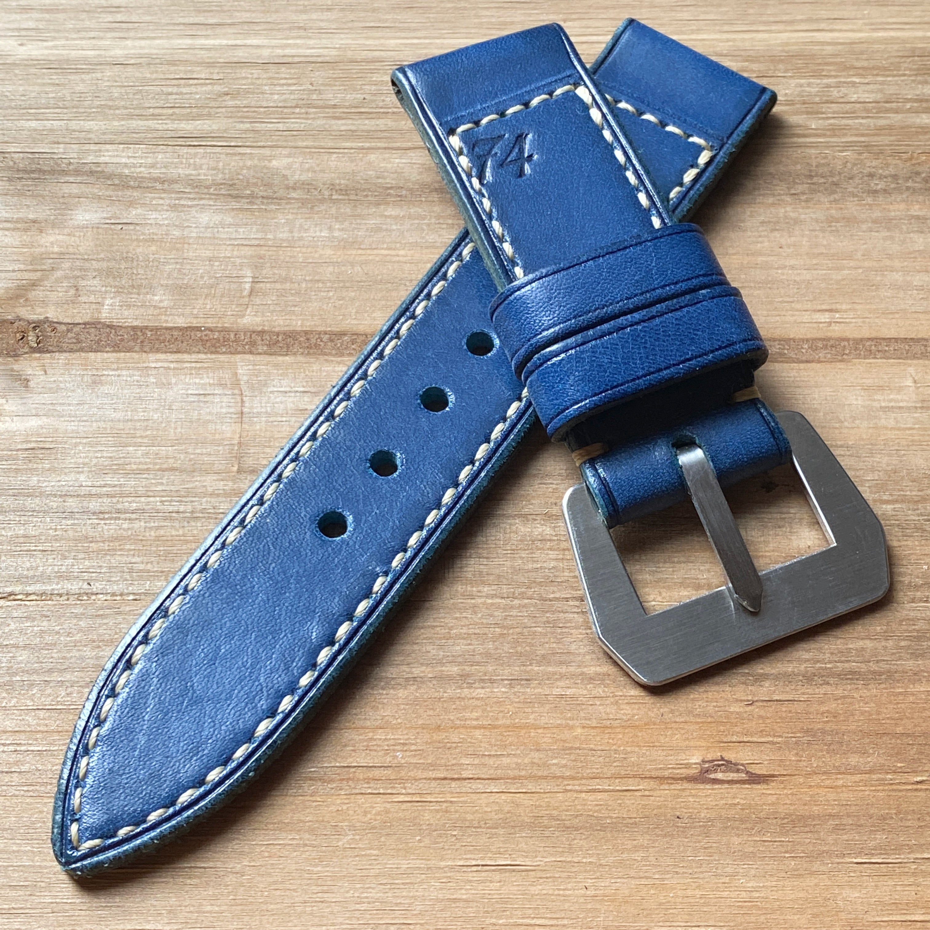 【M74 STRAP】VINTAGE BLUE 26mm