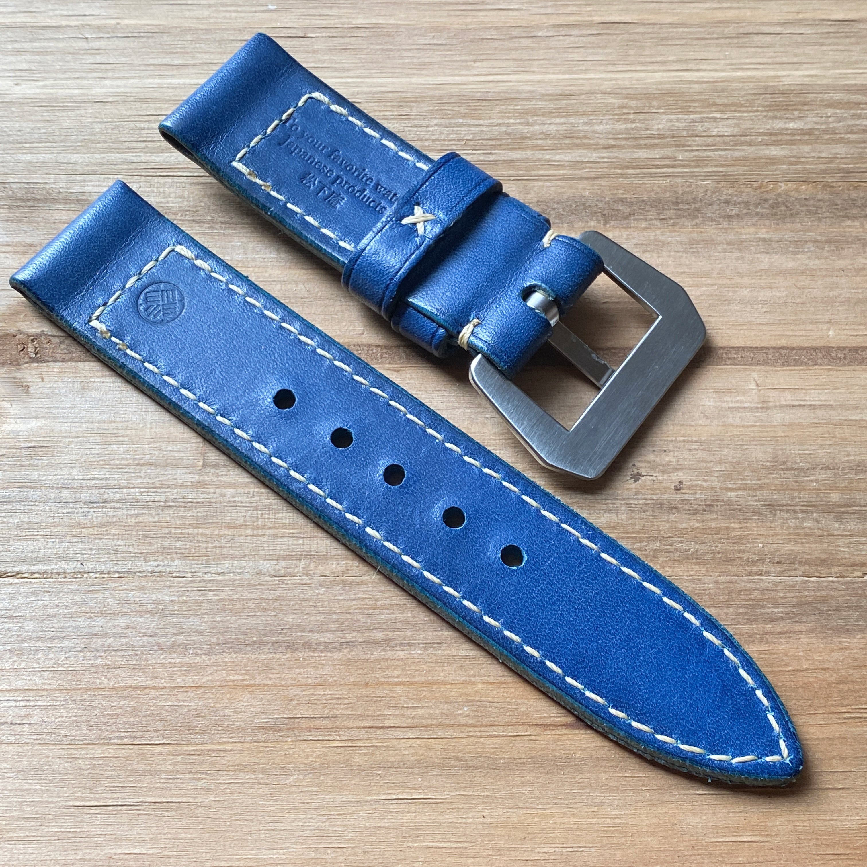 【M74 STRAP】VINTAGE BLUE 26mm