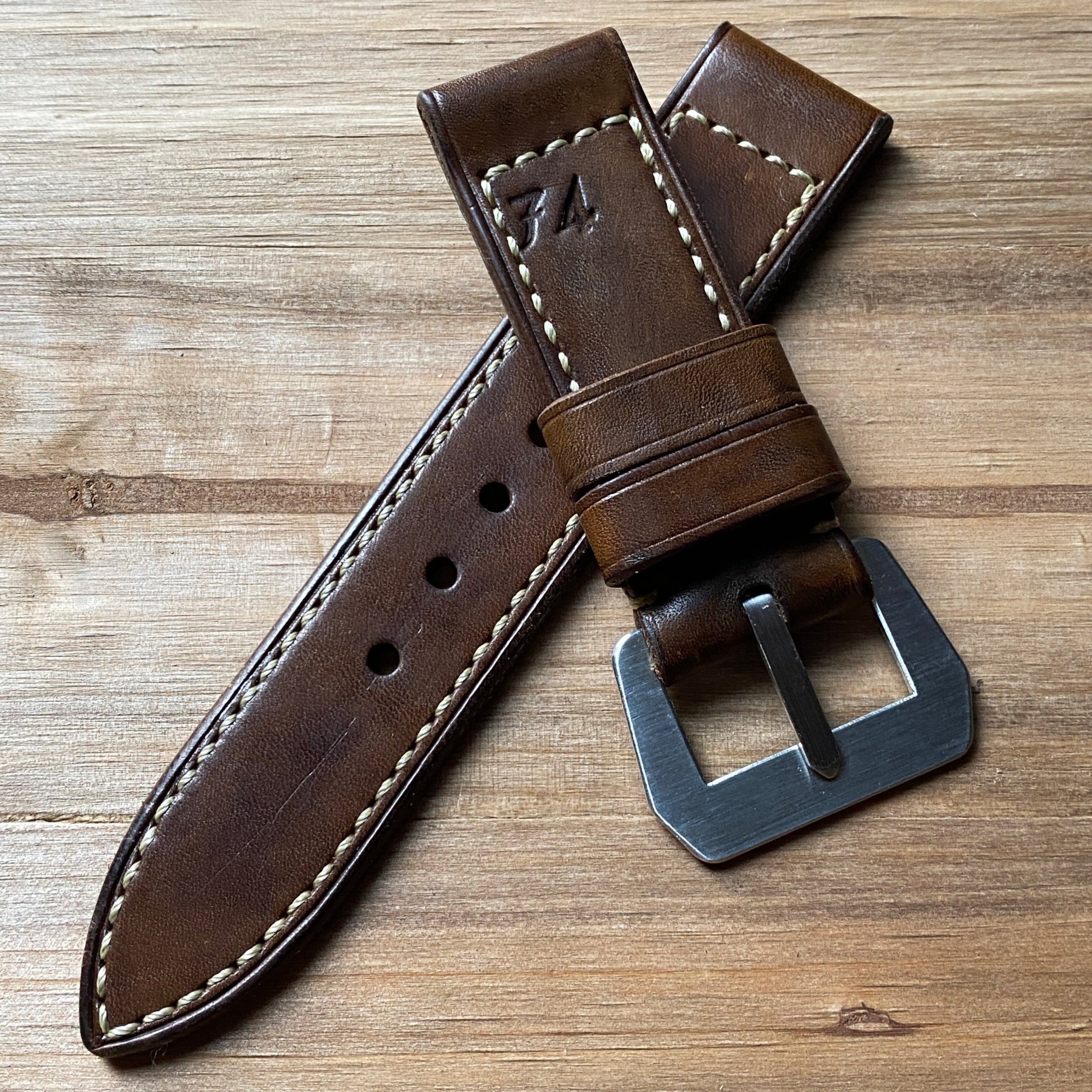 【M74 STRAP】VINTAGE OLIVE 26mm