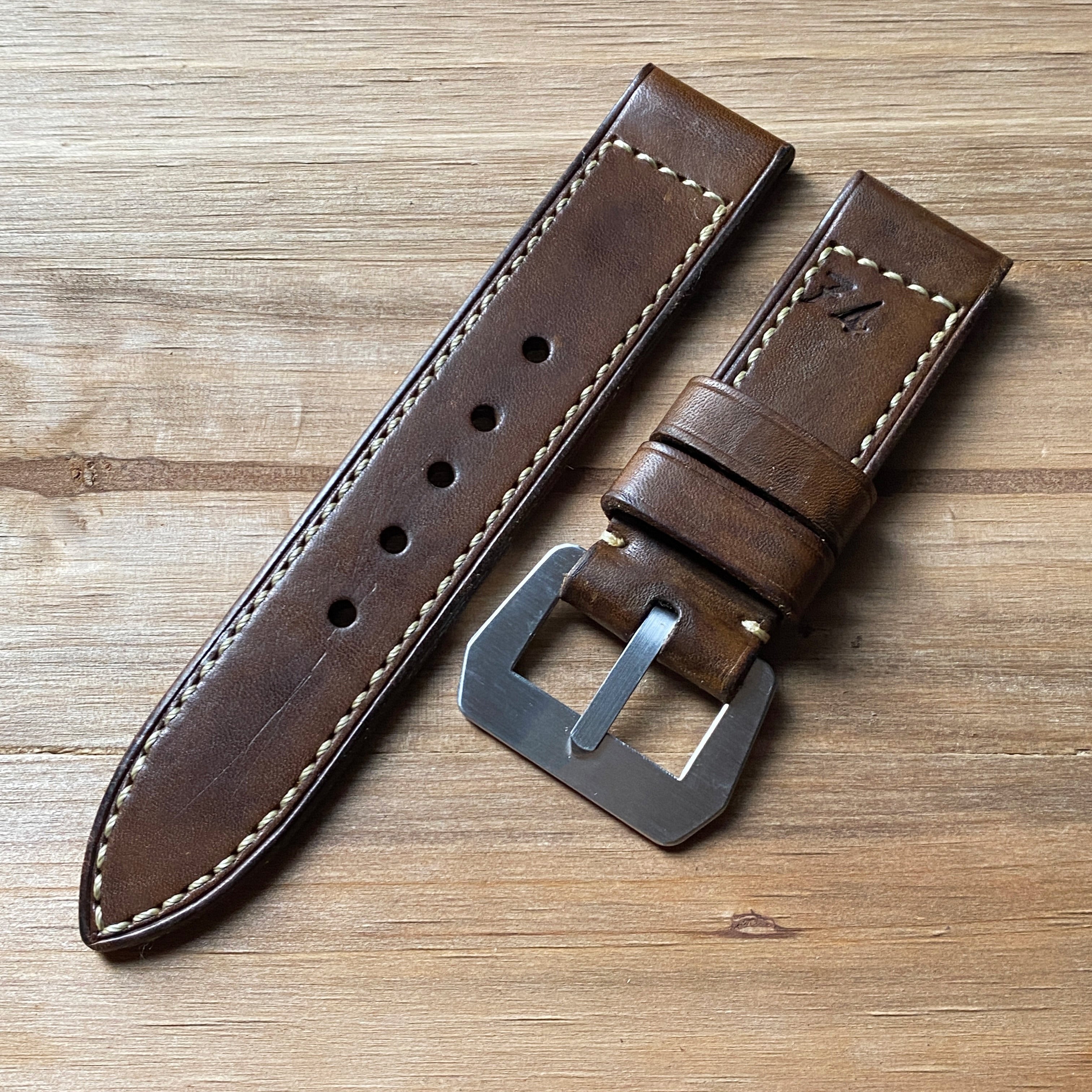 【M74 STRAP】VINTAGE OLIVE 26mm