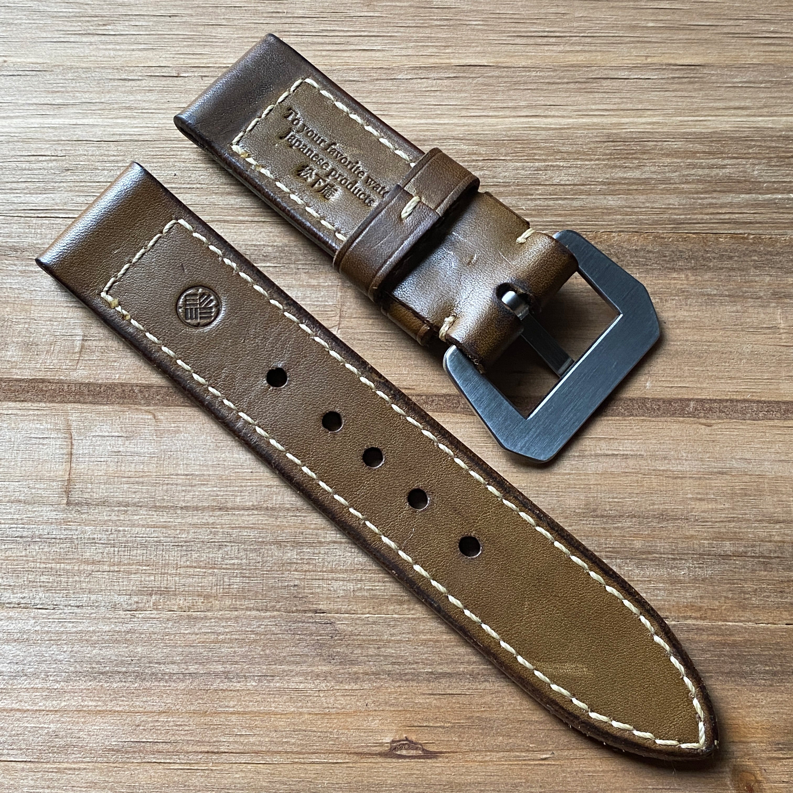 【M74 STRAP】VINTAGE OLIVE 26mm