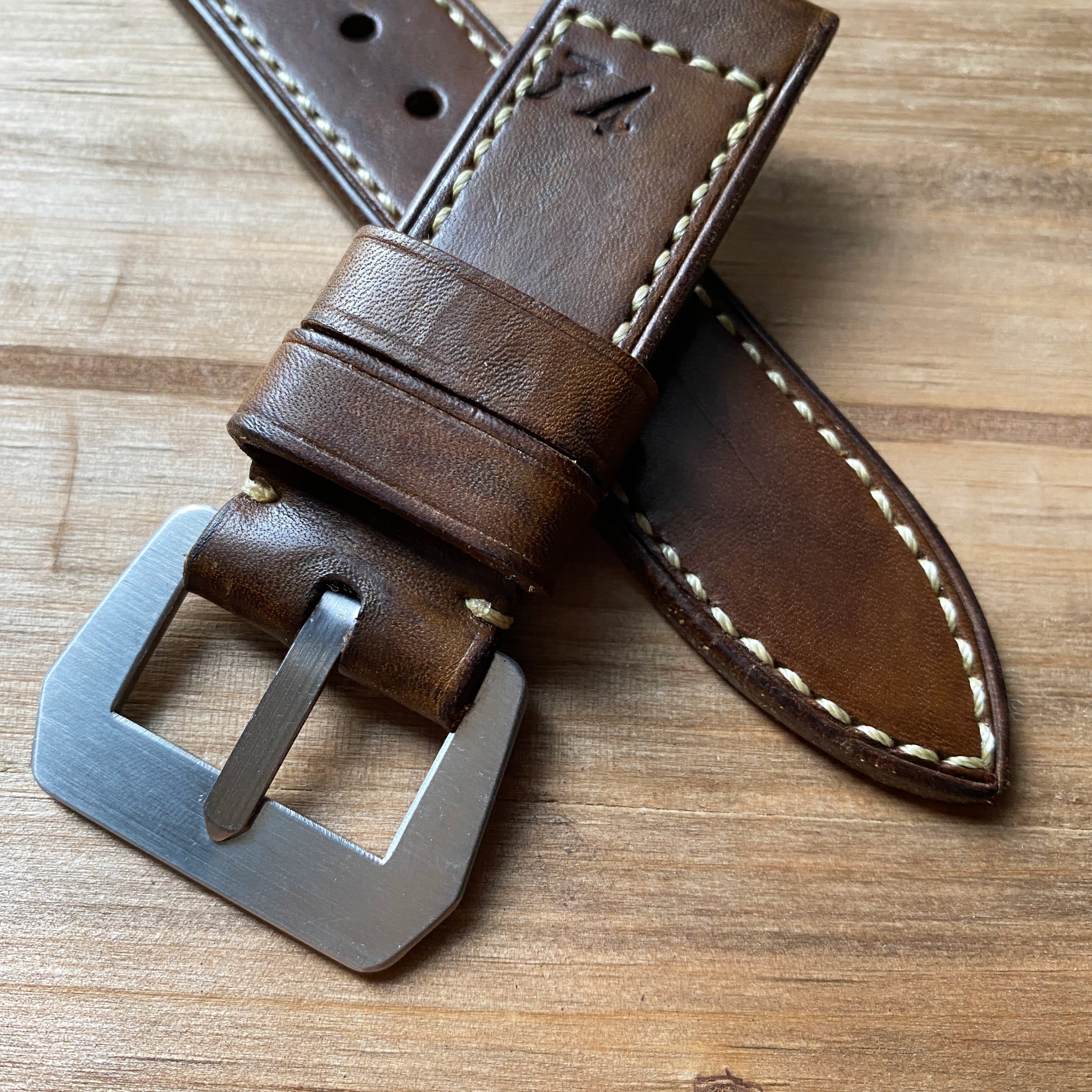 【M74 STRAP】VINTAGE OLIVE 26mm