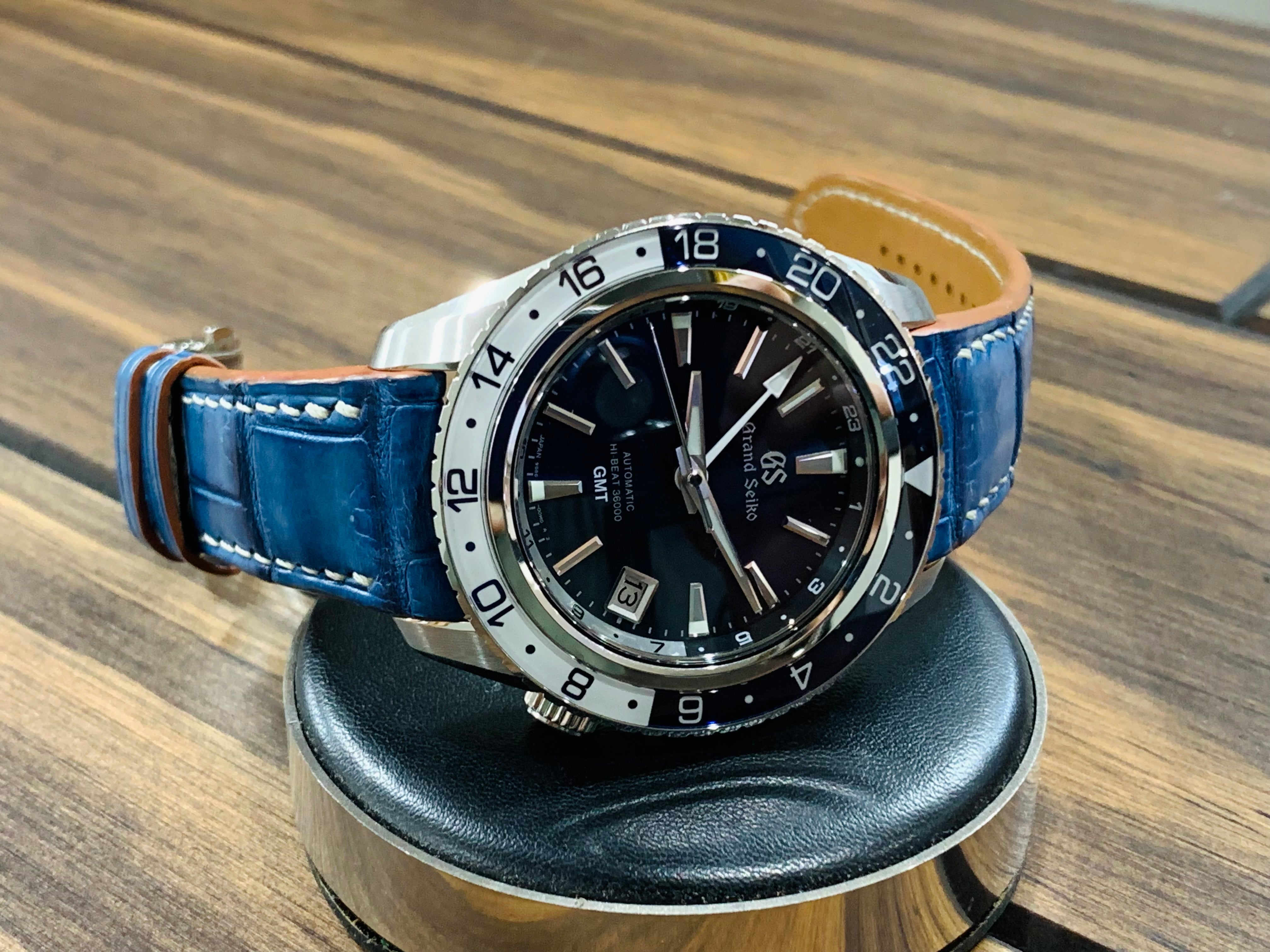 グランドセイコー/Grand Seiko SBGJ237 藍染クロコダイル – 松下庵