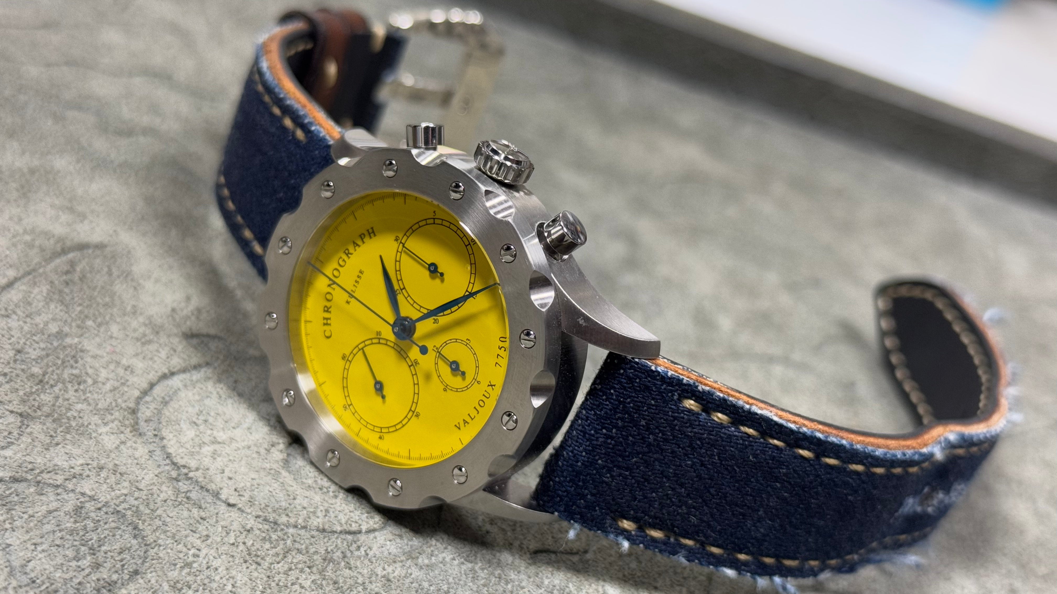 Schauer Edition10 Yellow｜デニム ネイビー