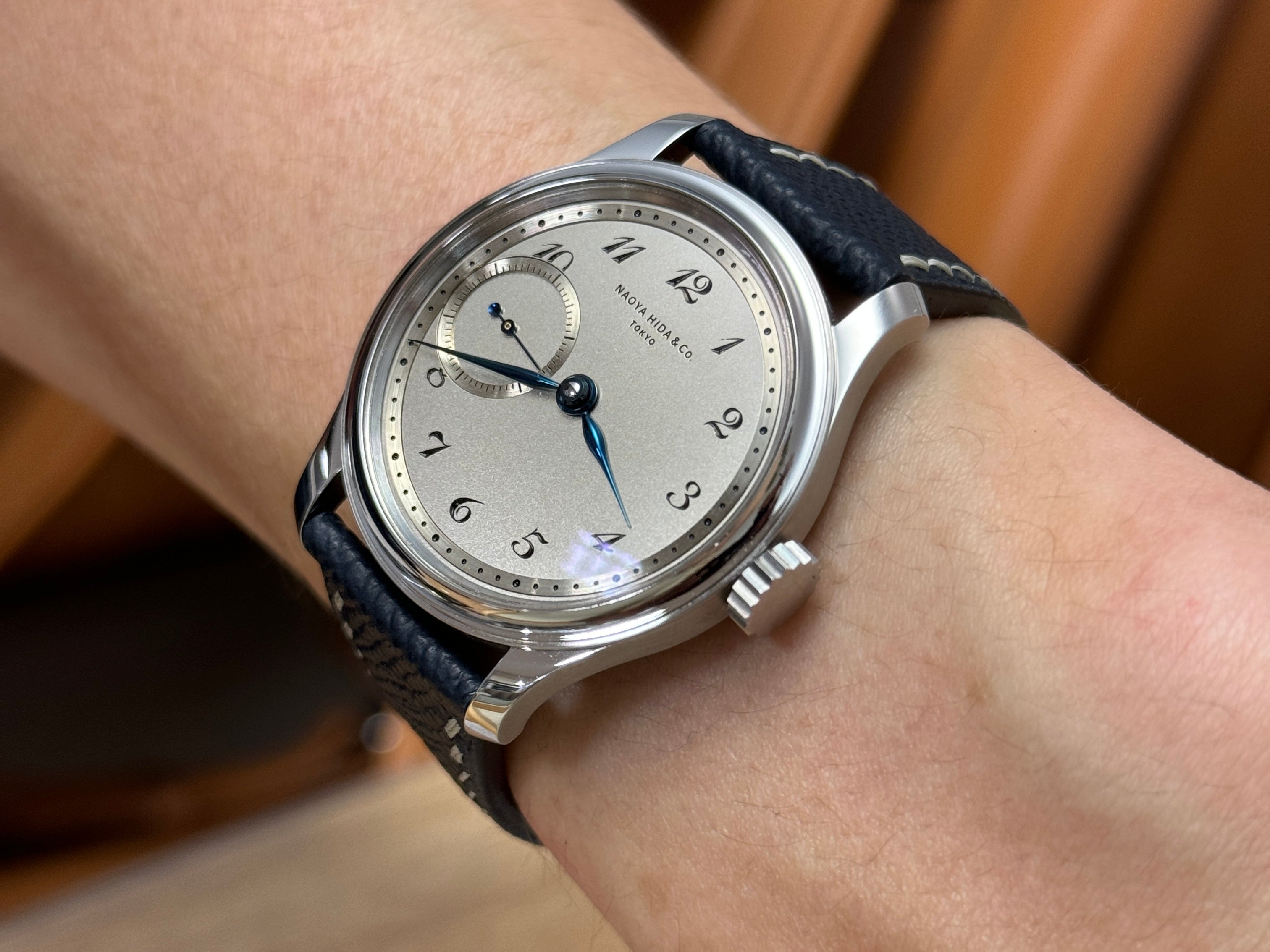 NAOYA HIDA NH TYPE 1｜フレンチカーフ ネイビー