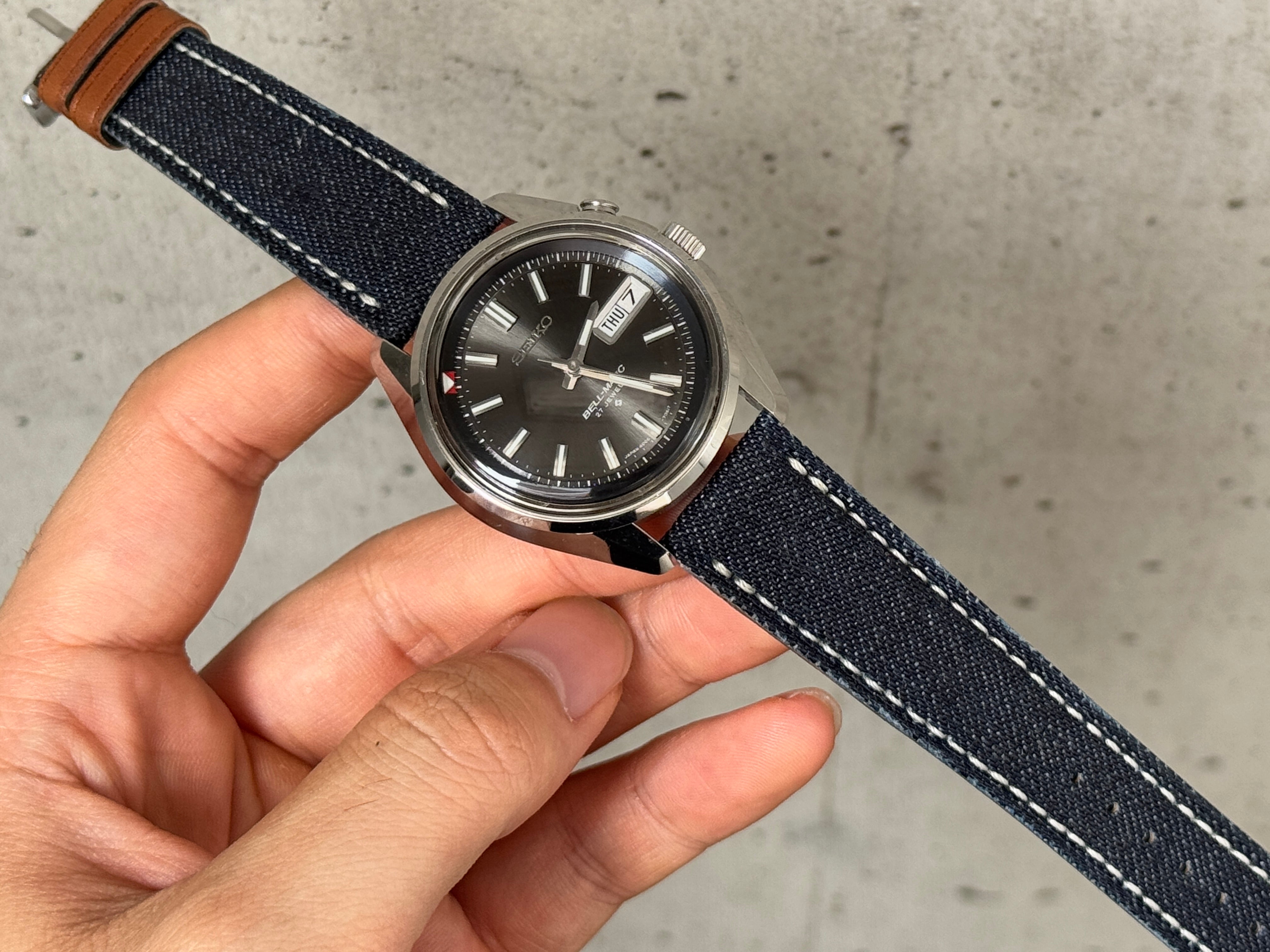 Seiko Bellmatic｜デニム ネイビー
