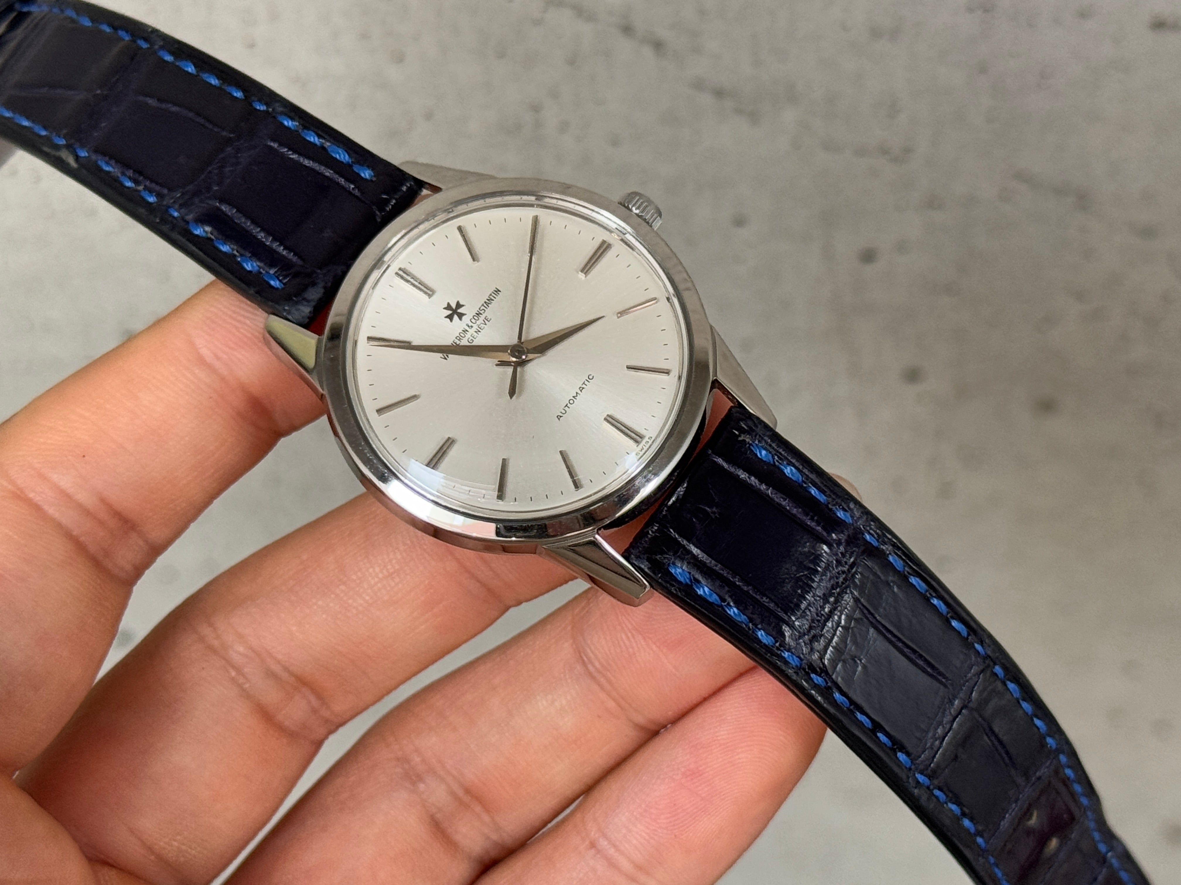 Vacheron Constantin Vintage｜マットクロコダイル ネイビー