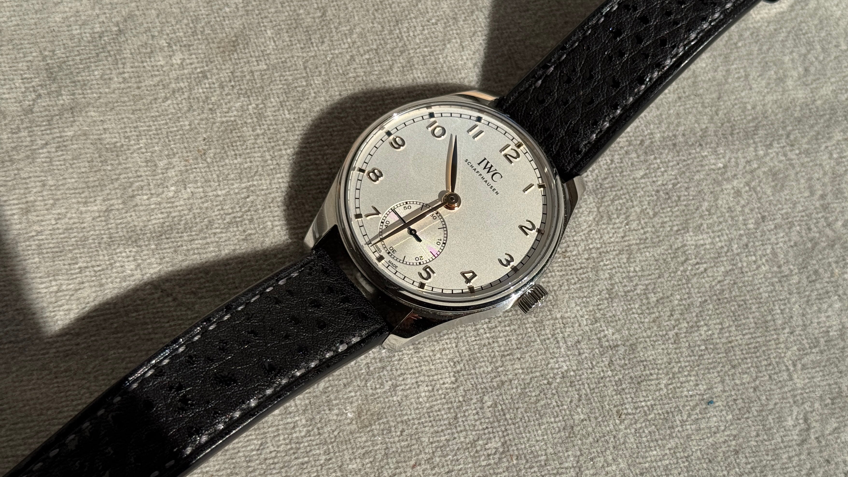 IWC Portugieser｜黒桟革 極 ブラック