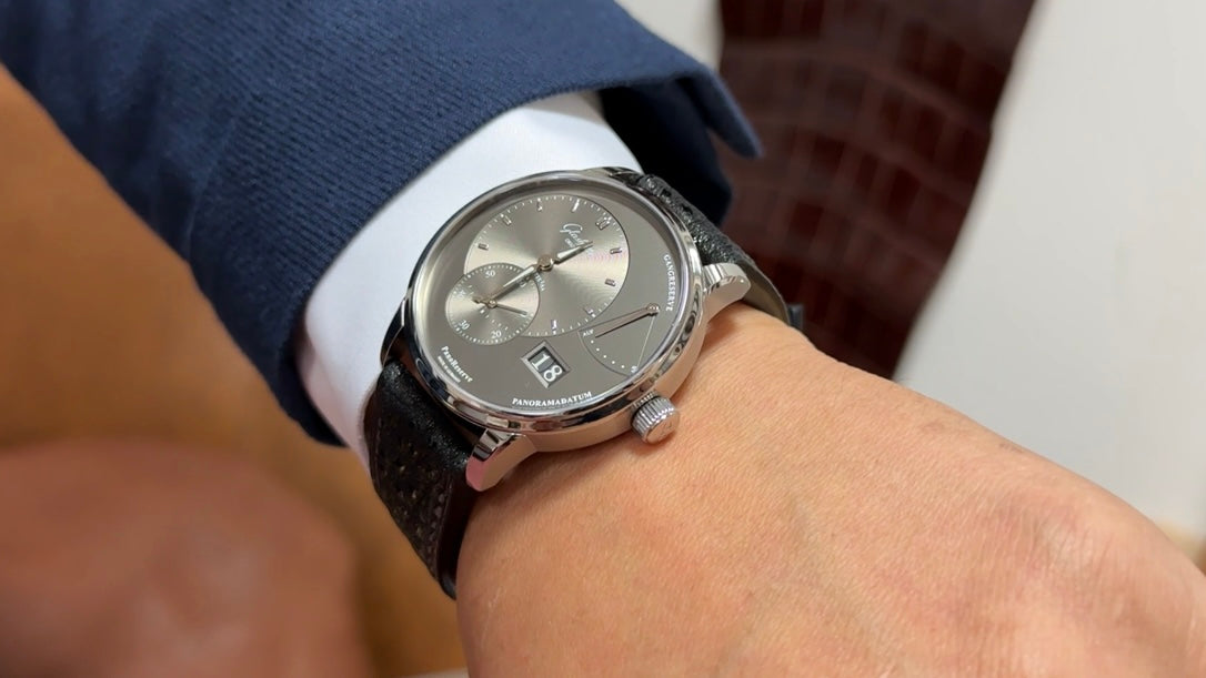 Glashutte Original Panomaticlunar｜黒桟革 極 ブラック