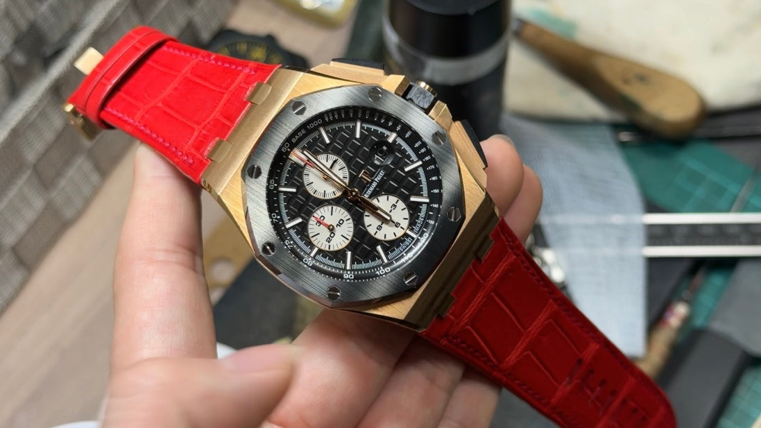 Audemars Piguet Royal Oak Offshore｜マットクロコダイル レッド