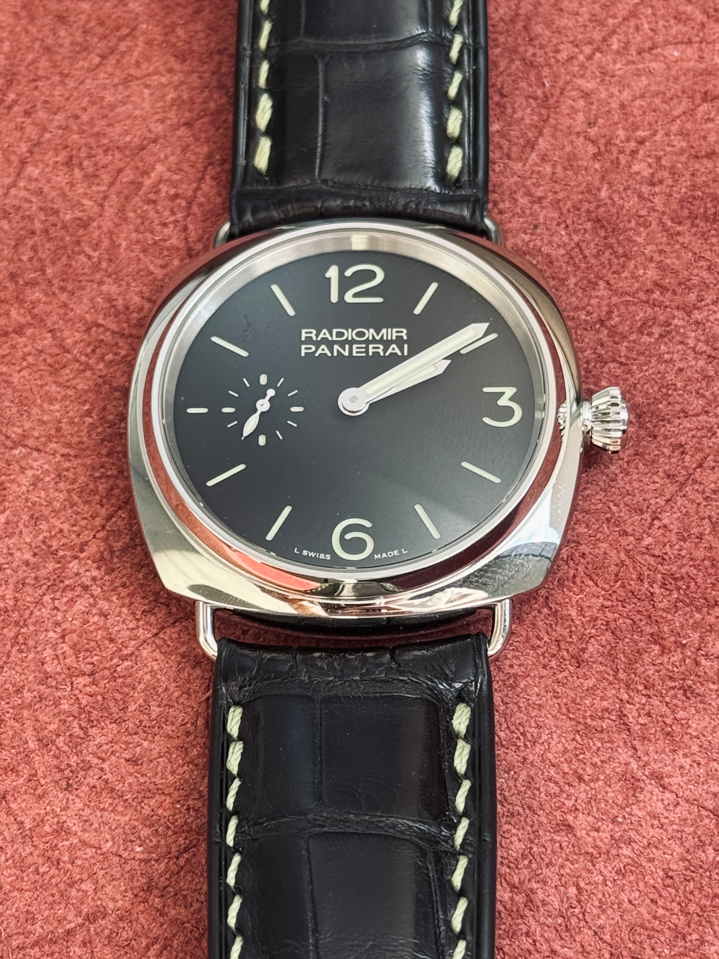 Panerai PAM00337｜マットクロコダイル ブラック
