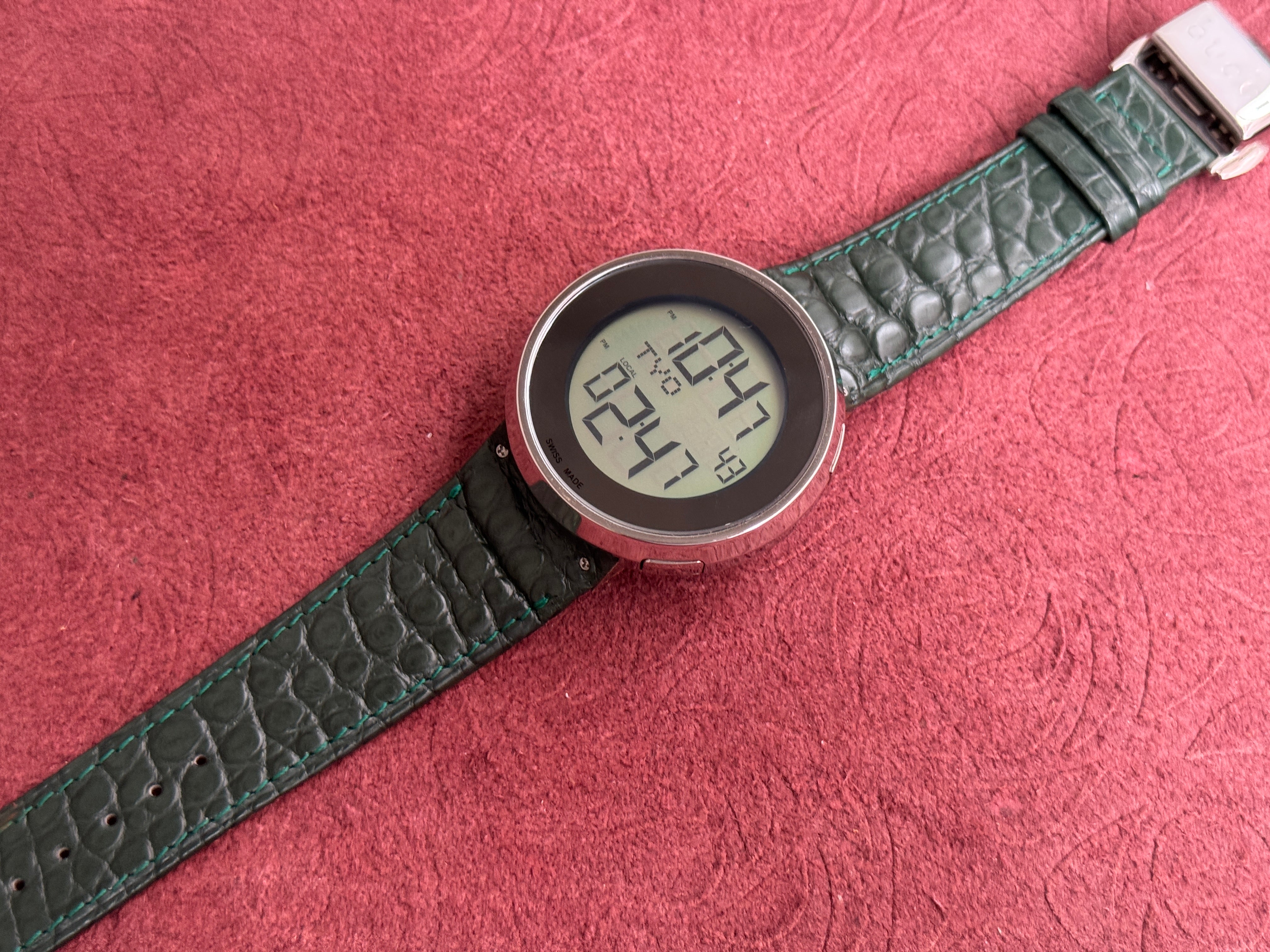 Gucci I-Gucci｜クロコダイル マットグリーン