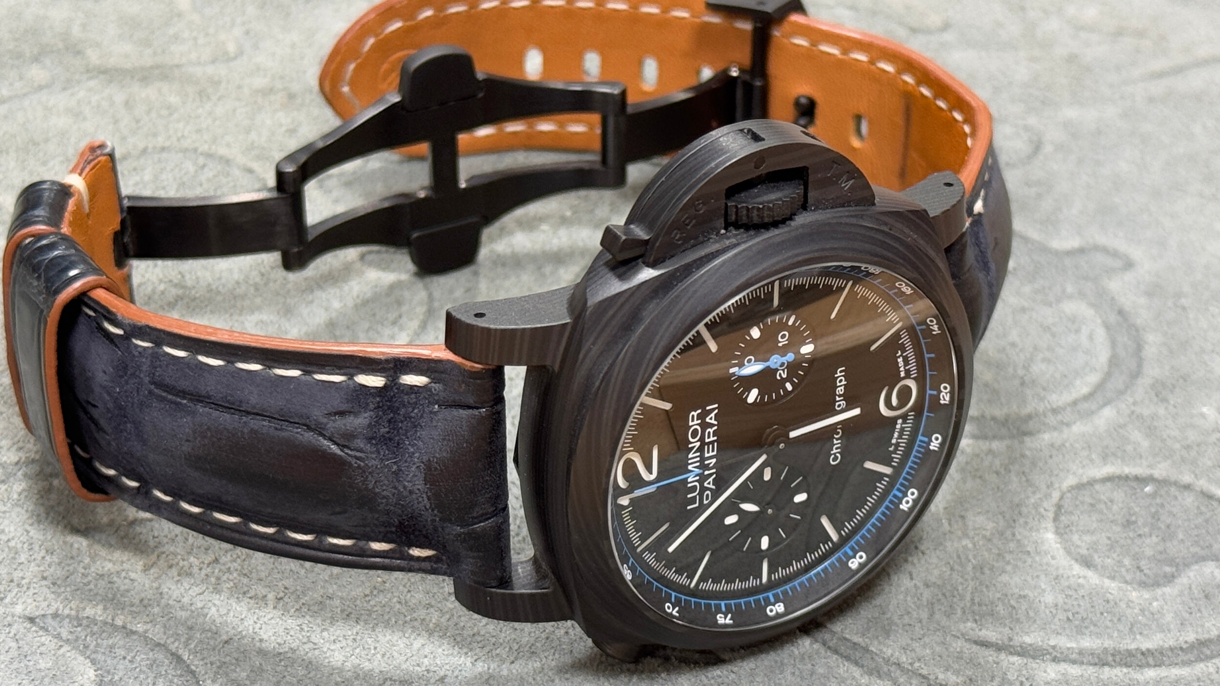 オーダーストラップ・革ベルト製作事例-松下庵