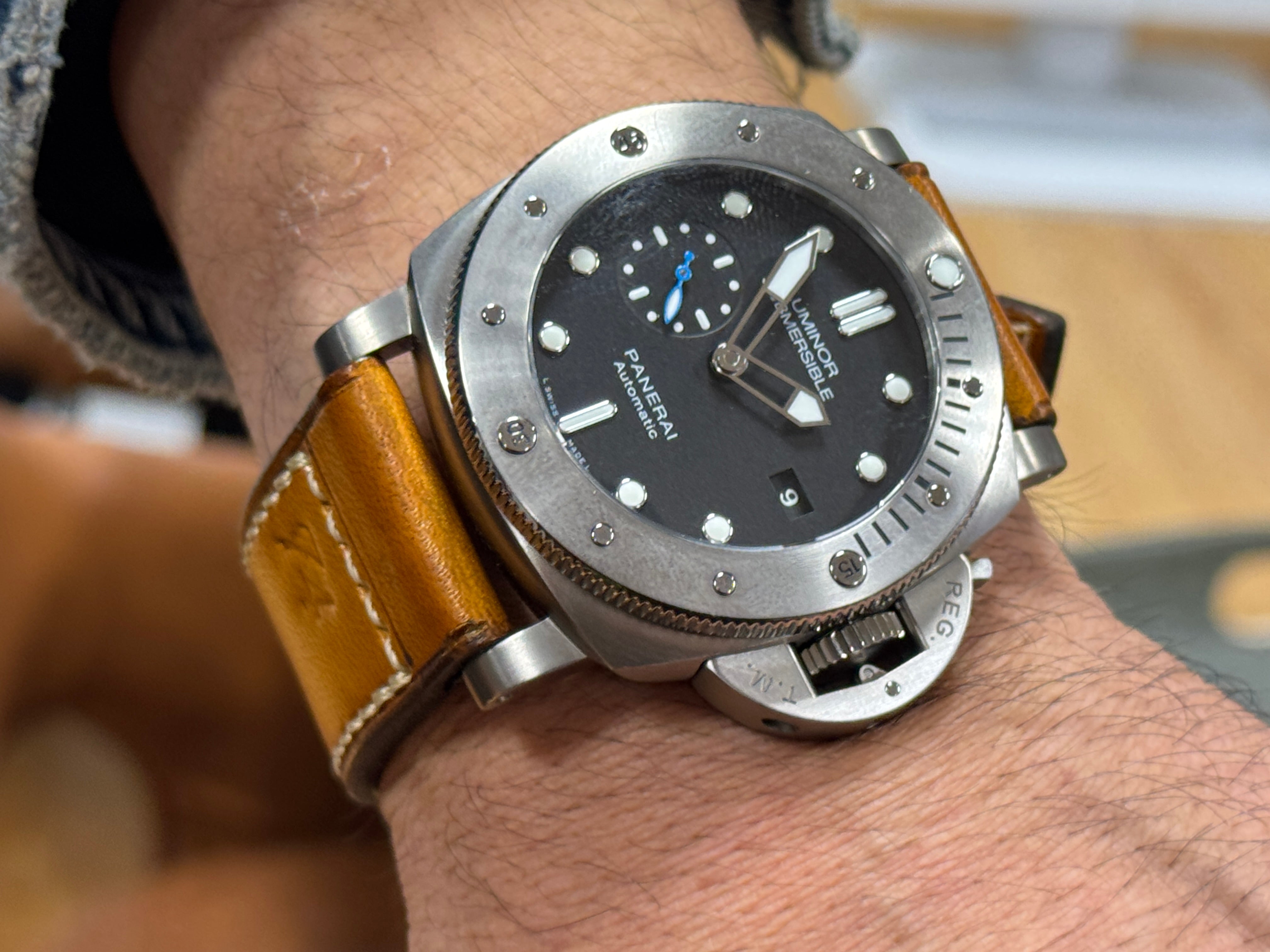 オーダーストラップ・革ベルト製作事例-松下庵