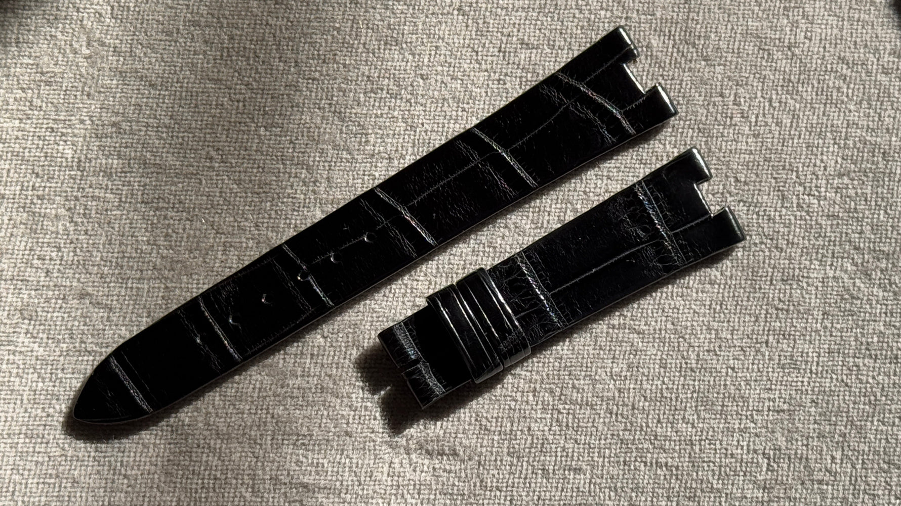 A社｜クロコダイル｜マットブラック｜特殊形状