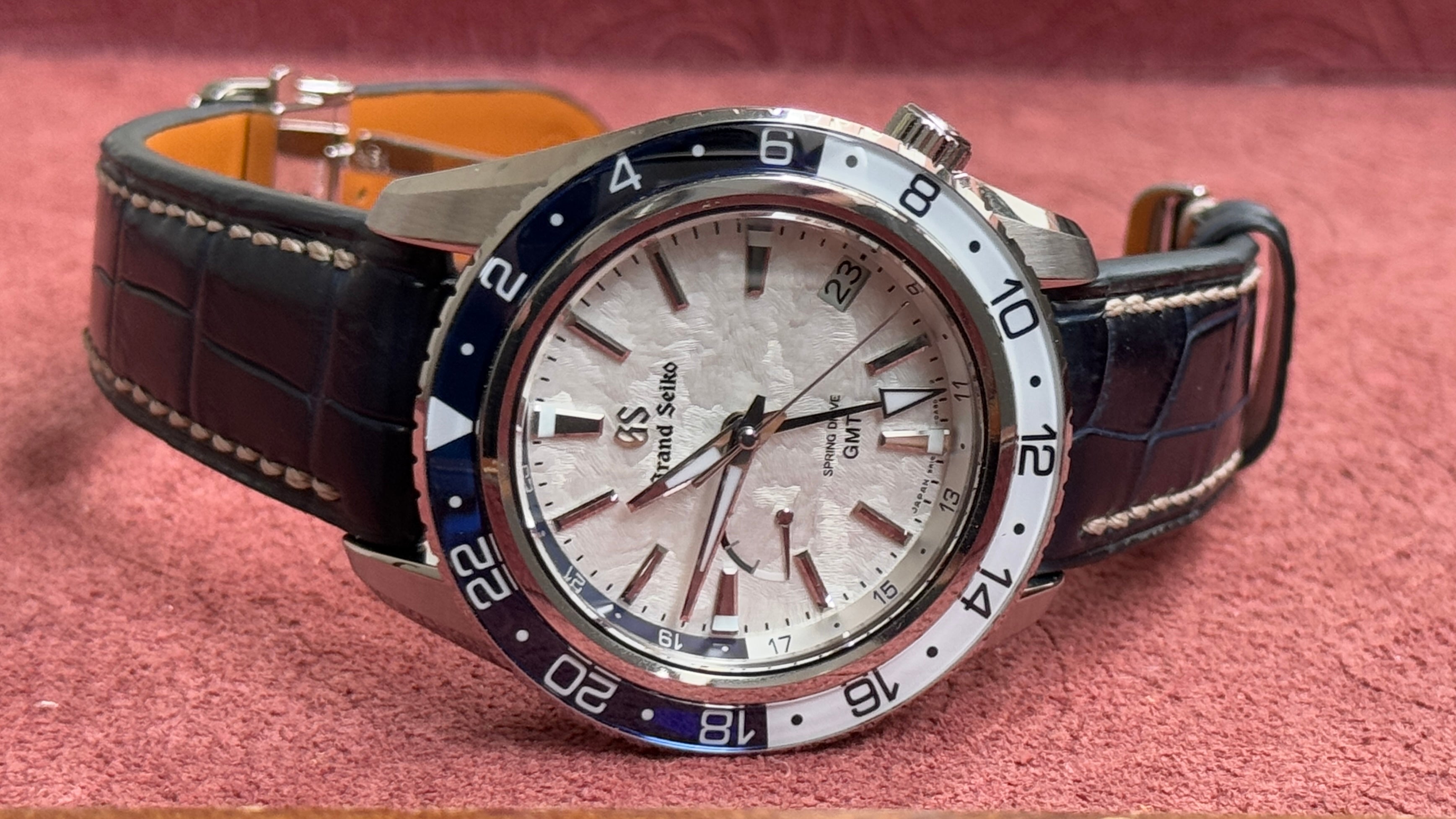 GrandSeiko SBGE275 シュカブラ｜マットクロコダイル 藍染 濃紺