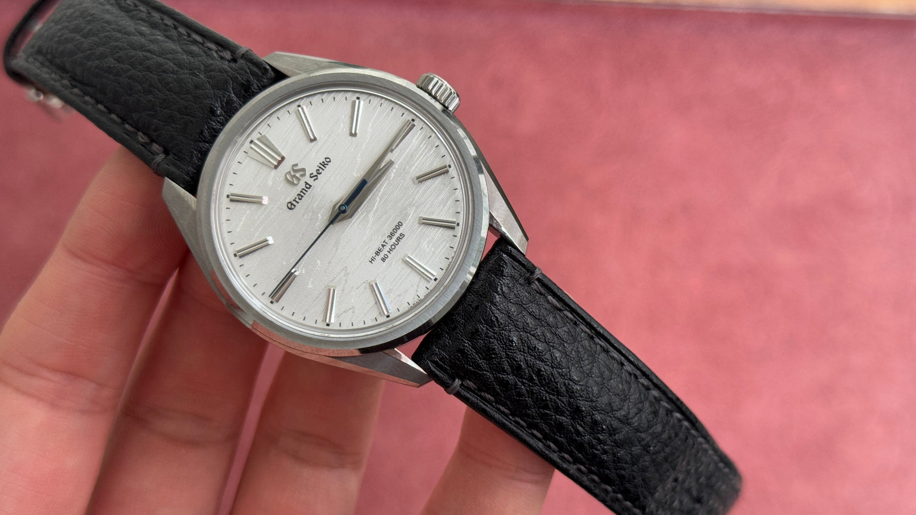 Grand Seiko 白樺｜坂本商店 黒桟革 極 ブラック