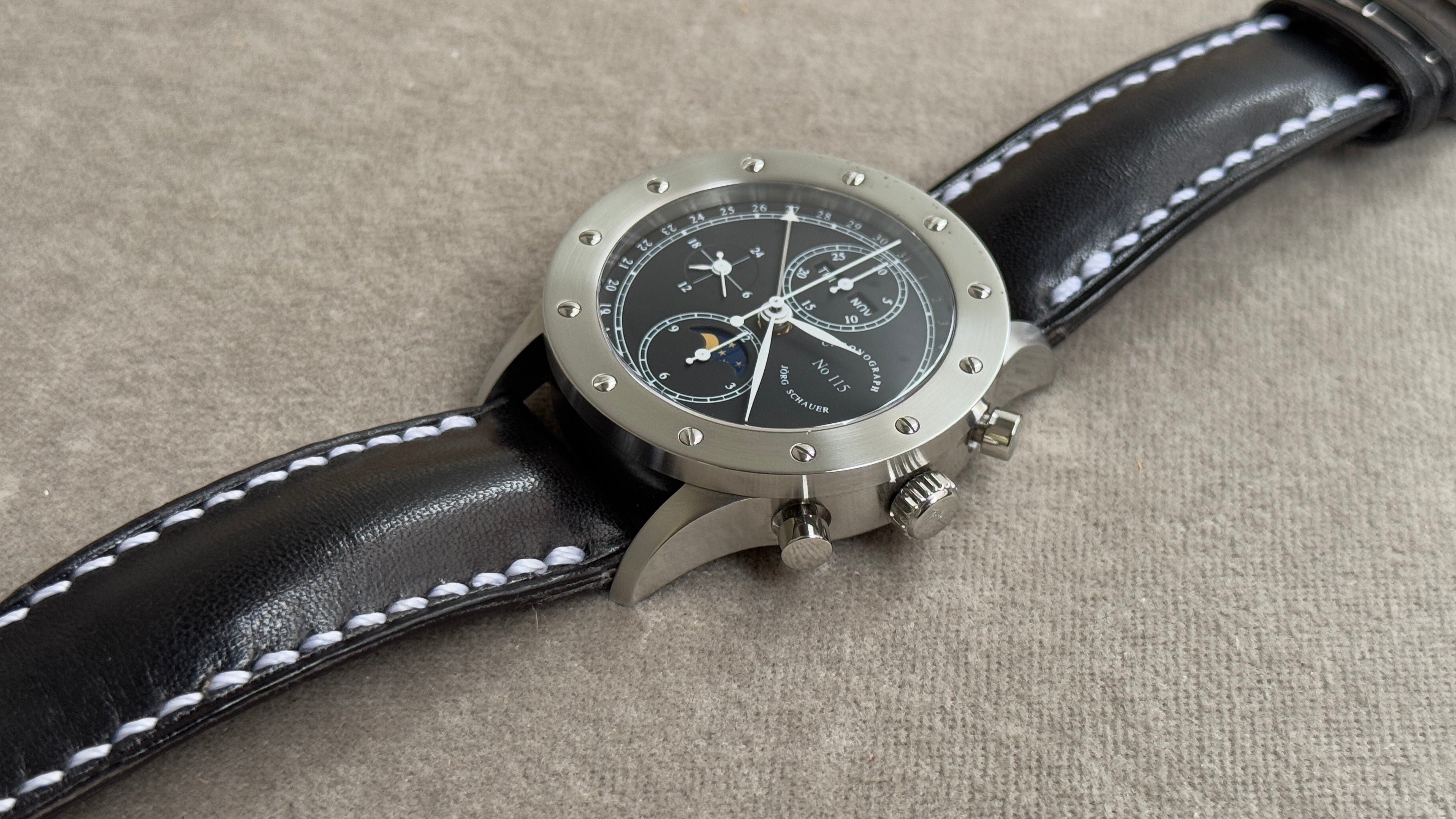 オーダーストラップ・革ベルト製作事例-松下庵