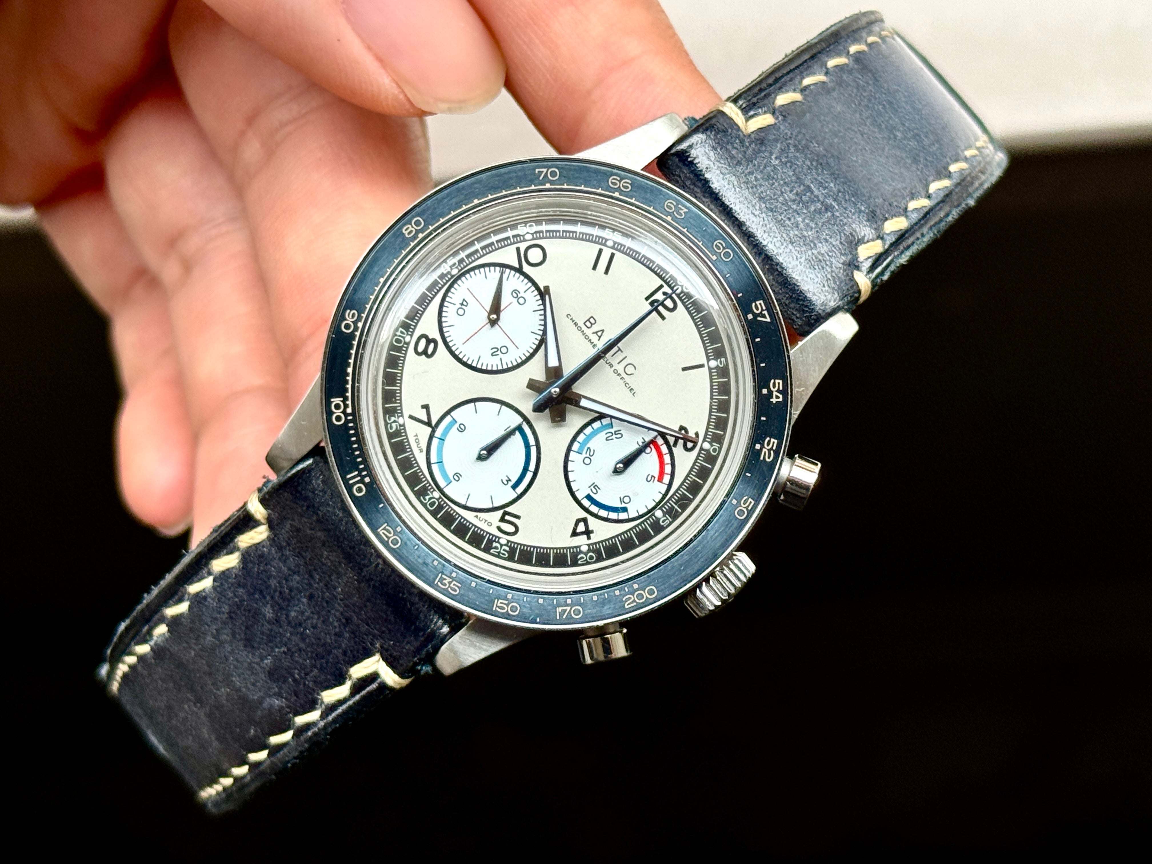 【製作事例】BALTIC Tricompax × マヤショルダー（ブルー） - 松下庵