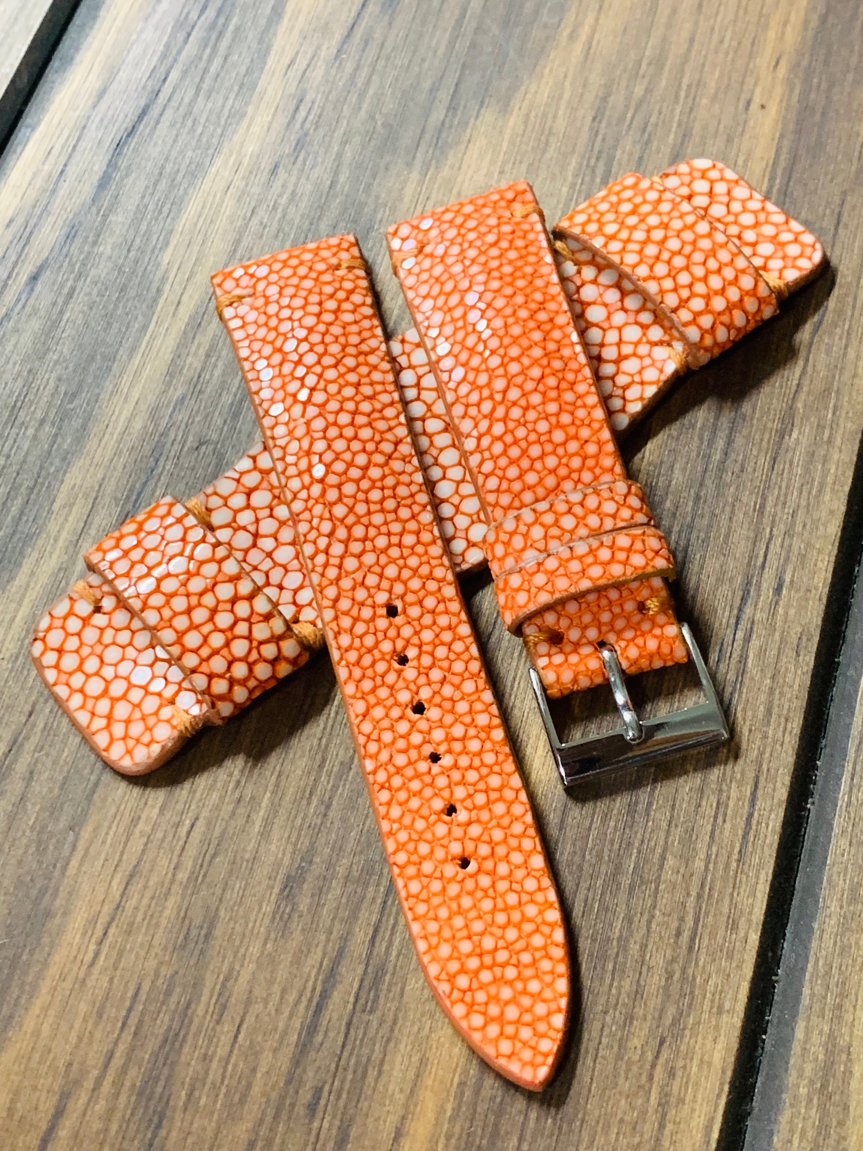 【製作事例】IWC マーク15 スピットファイア × ガルーシャオーダーストラップ - 松下庵