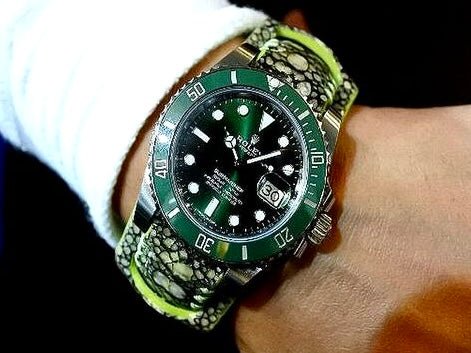 Rolex Submariner 116610LV｜台座カスタム連石ガルーシャ】 – 松下庵