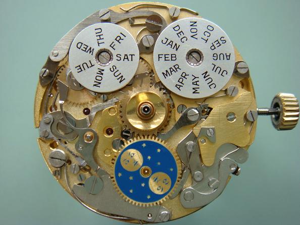 ヴィンテージ｜トゥールノー｜トリプルカレンダー ムーン