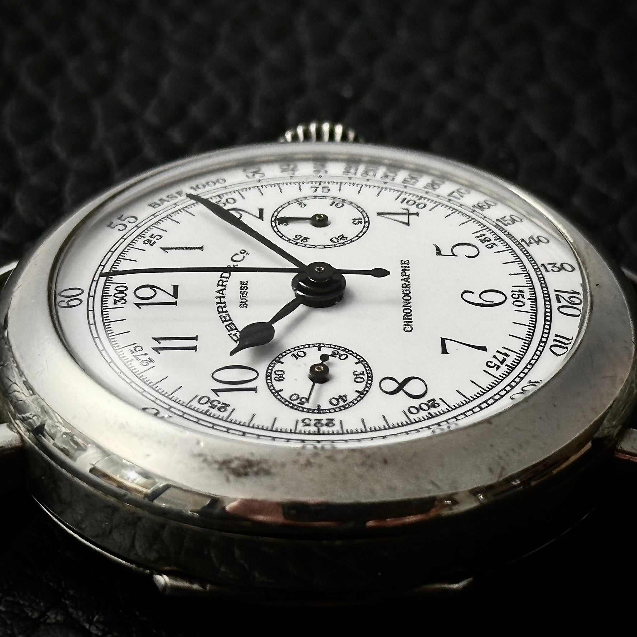 EBERHARD ref.31008 銀無垢 クロノグラフ – 松下庵