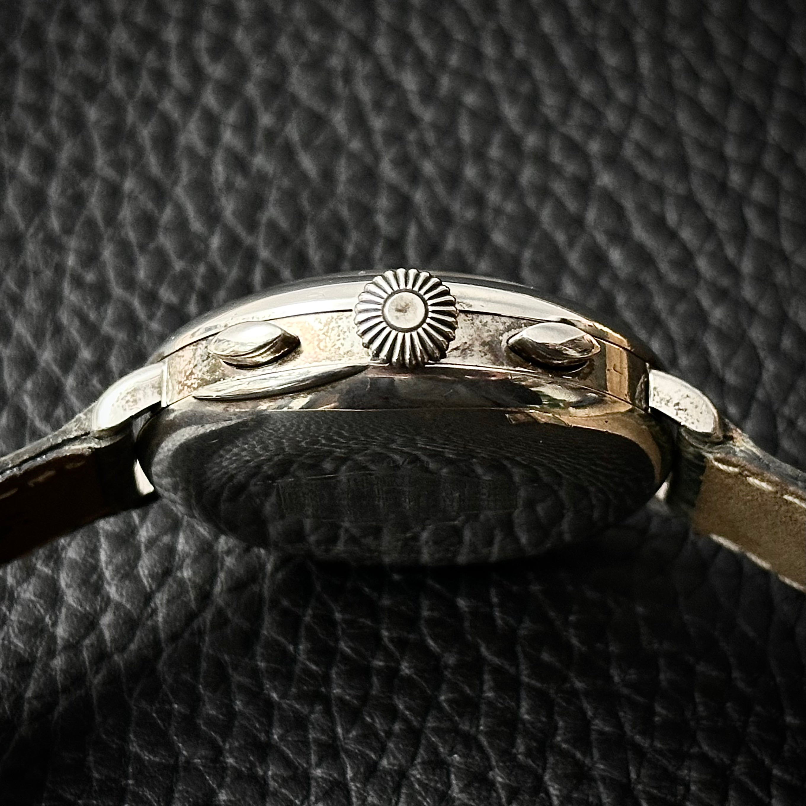 ヴィンテージ|エベラール|Ref.31008 銀無垢 クロノグラフ – 松下庵 ヴィンテージ|エベラール|Ref.31008 銀無垢 クロノグラフ – 松下庵