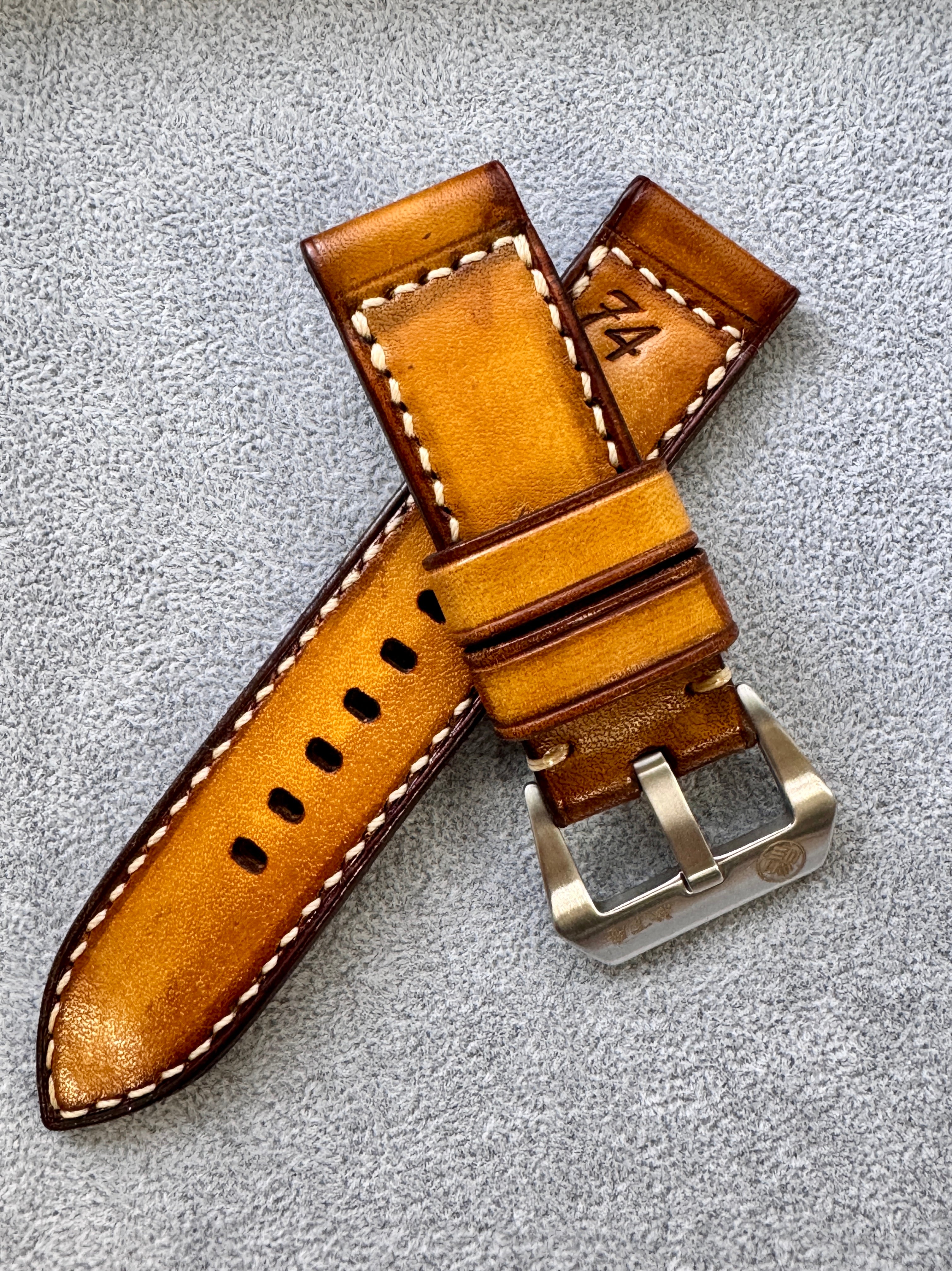 M74｜ビンテージブラウン｜ショート｜24-24mm – 松下庵