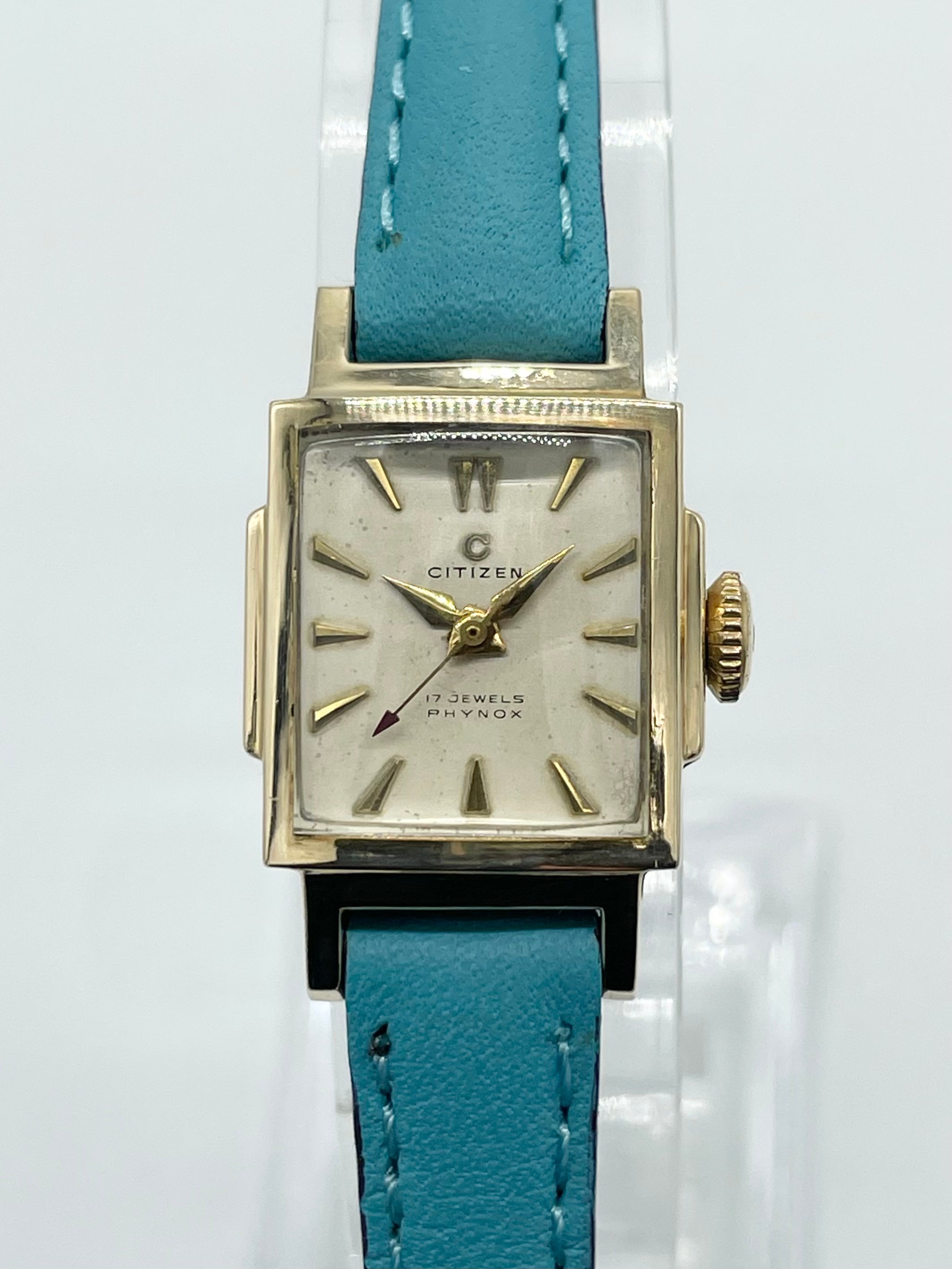 【時計/WATCH】シチズン Cマーク レディース センターセコンド 手巻き 17石 1950年代製