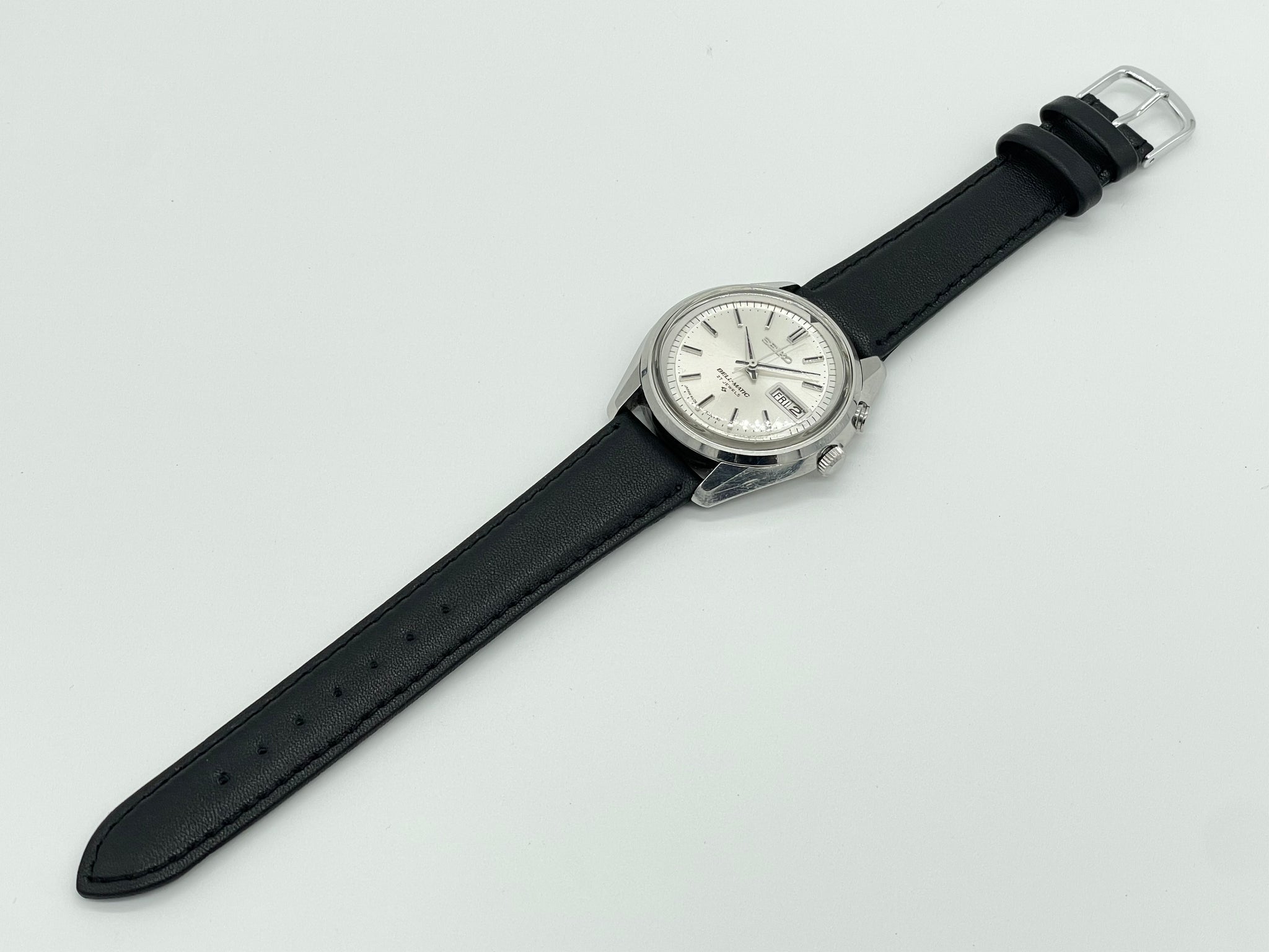 美品✨】SEIKO おも セイコー ベルマチック 黒 ファーストモデル 