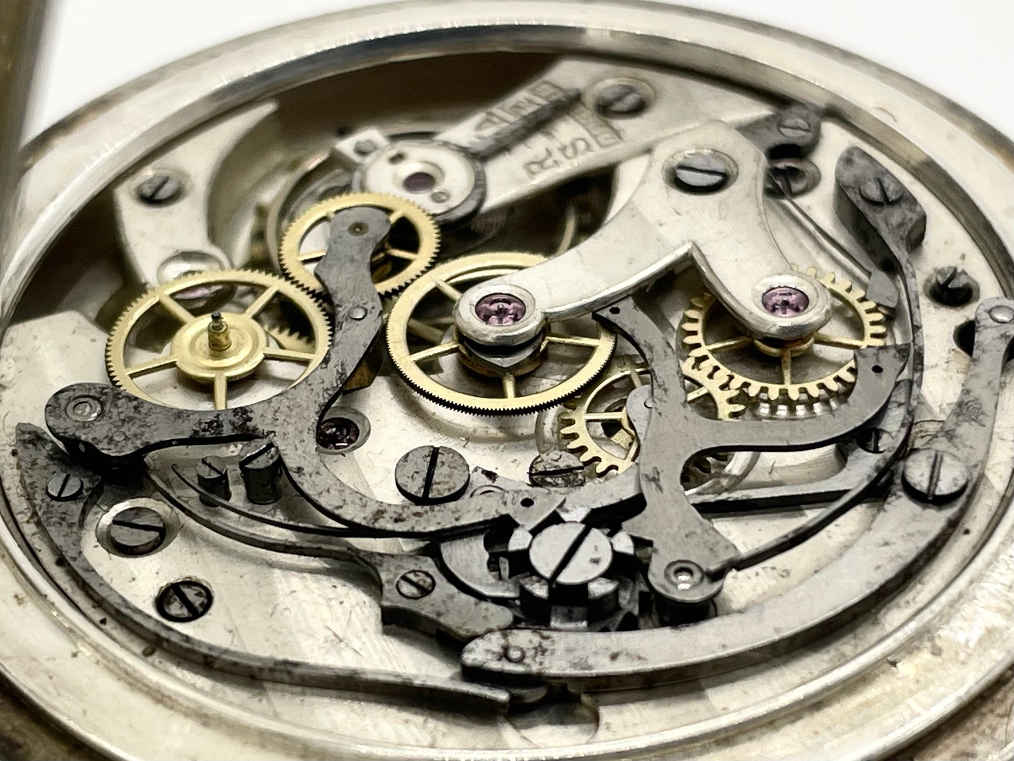【時計/WATCH】ロレックス クロノグラフ 懐中時計 手巻き コラムホイール式 1920年代頃