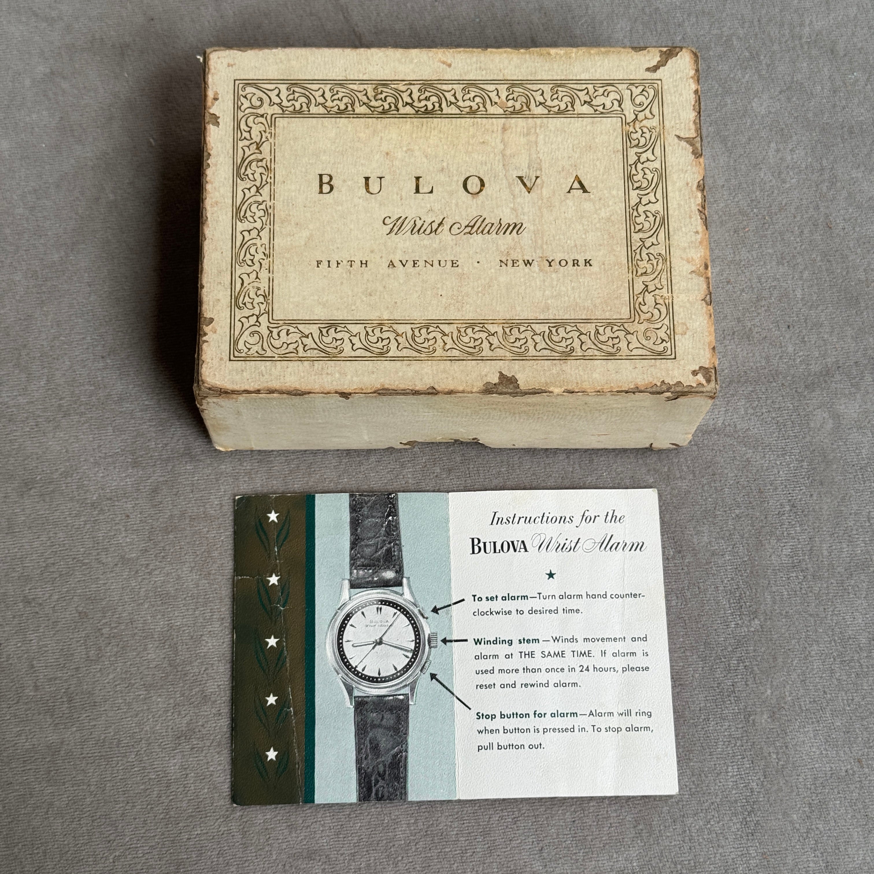 BULOVA ｜Herren Alarm｜1950's – 松下庵