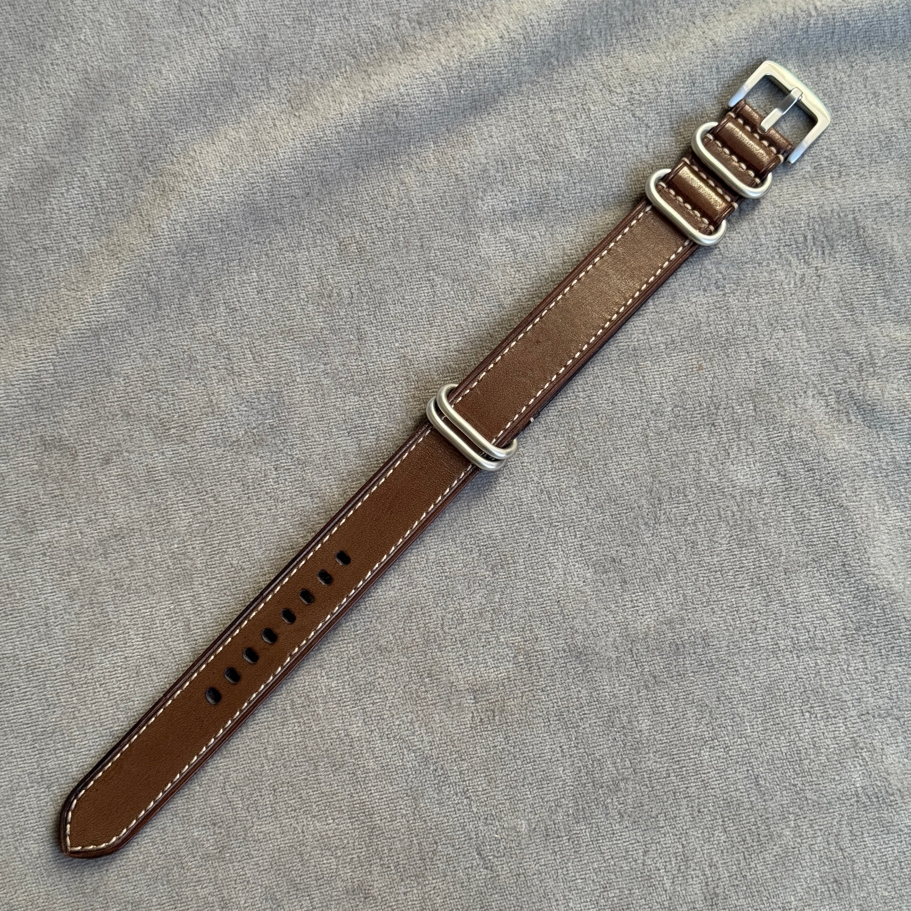 NATOストラップ｜フル手縫いレザーモデル多数｜松下庵オリジナル