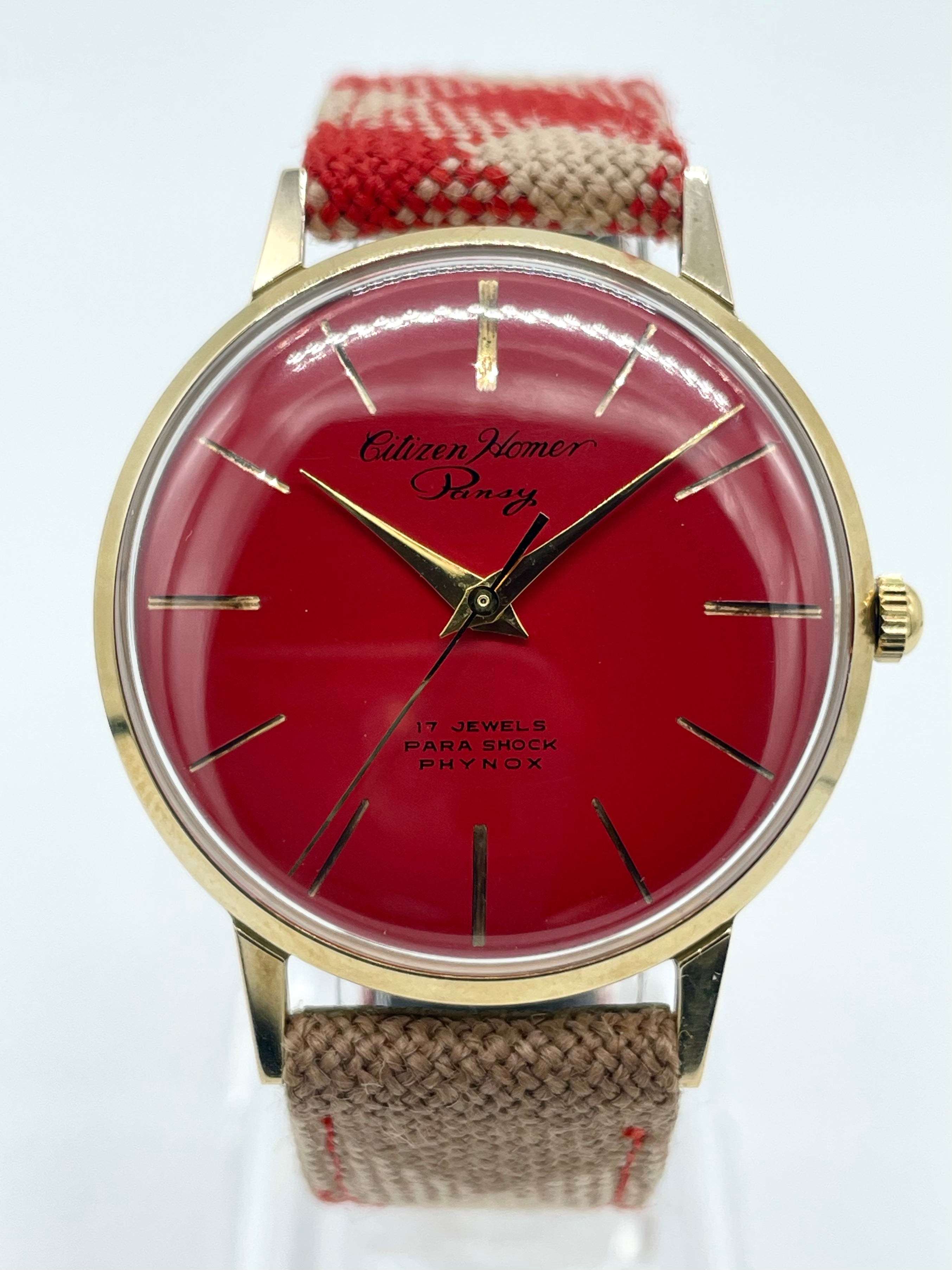 購入新作希少 60s シチズン ホーマー 17石 腕時計 アンティーク ヴィンテージ 時計