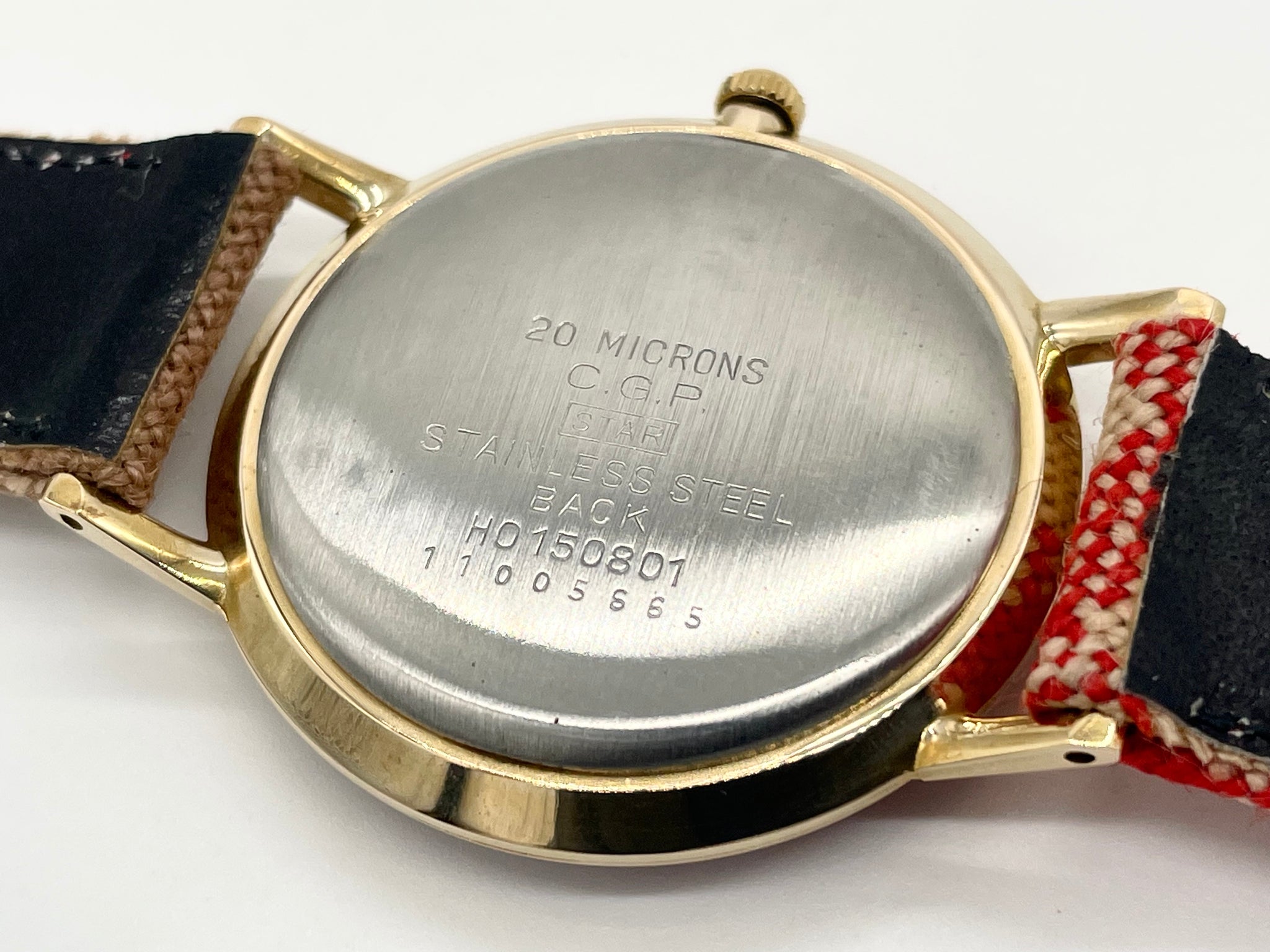 【時計/WATCH】シチズン ホーマー パンジー 赤文字盤 手巻き 17石 1960年代製
