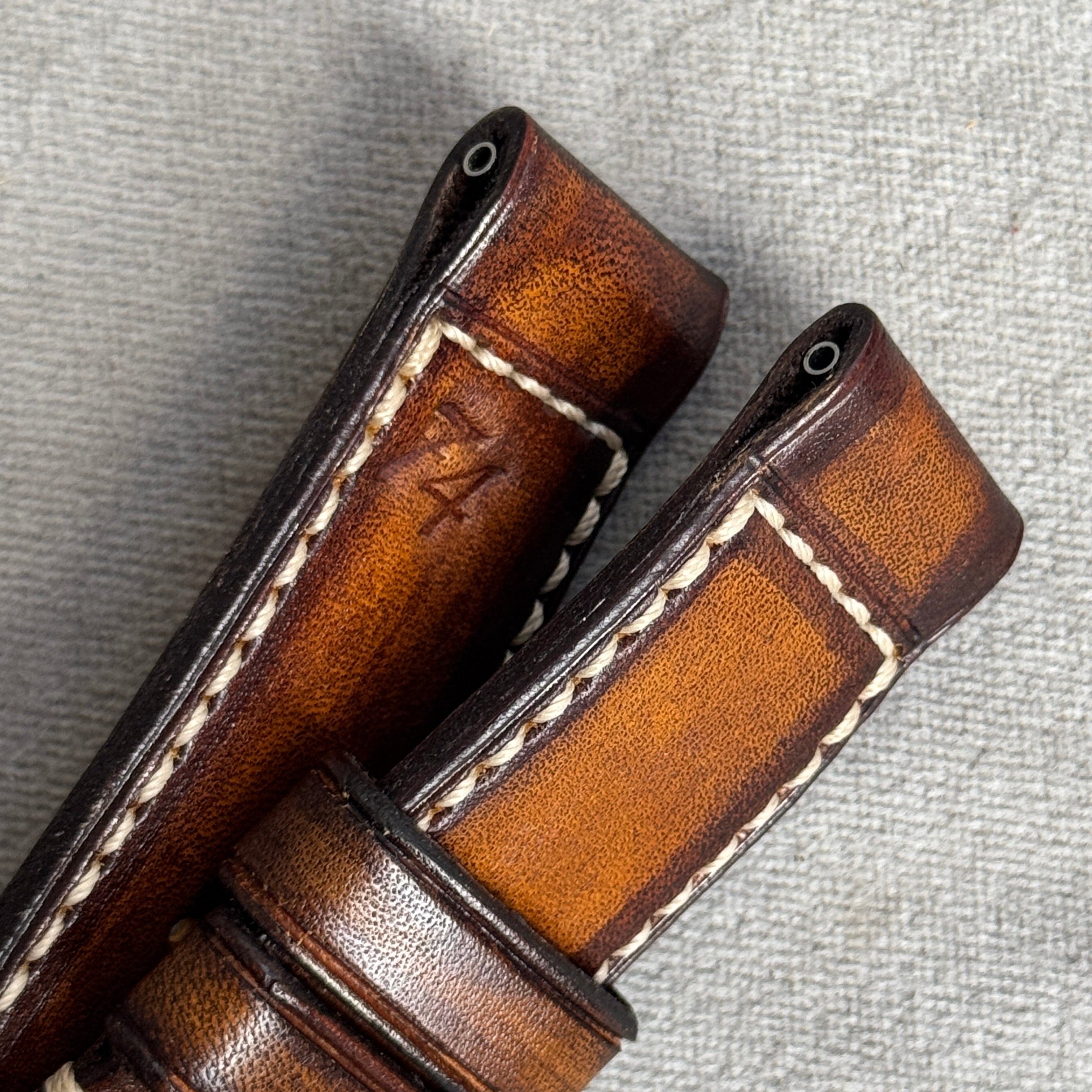 M74｜ビンテージブラウン｜24-24mm – 松下庵