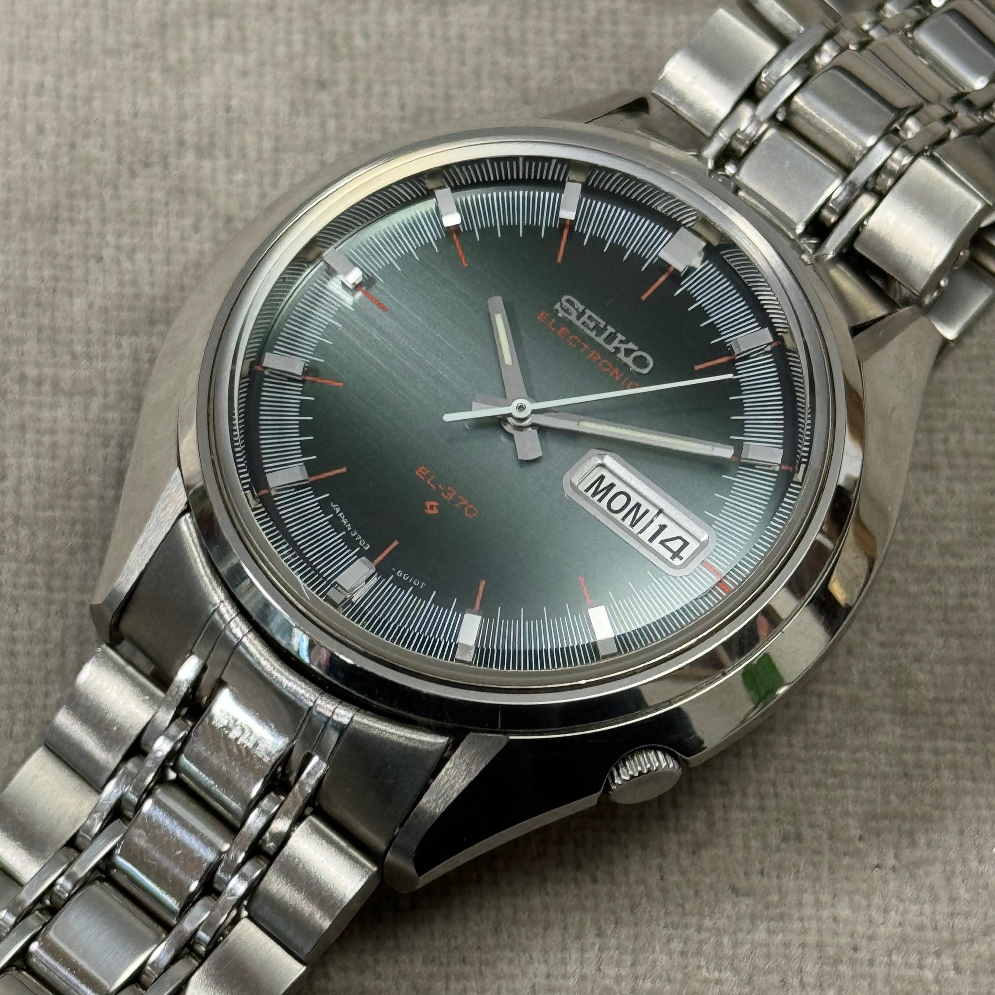 SEIKO ELECTRONIC EL-370 SS Cal.3703A – 松下庵