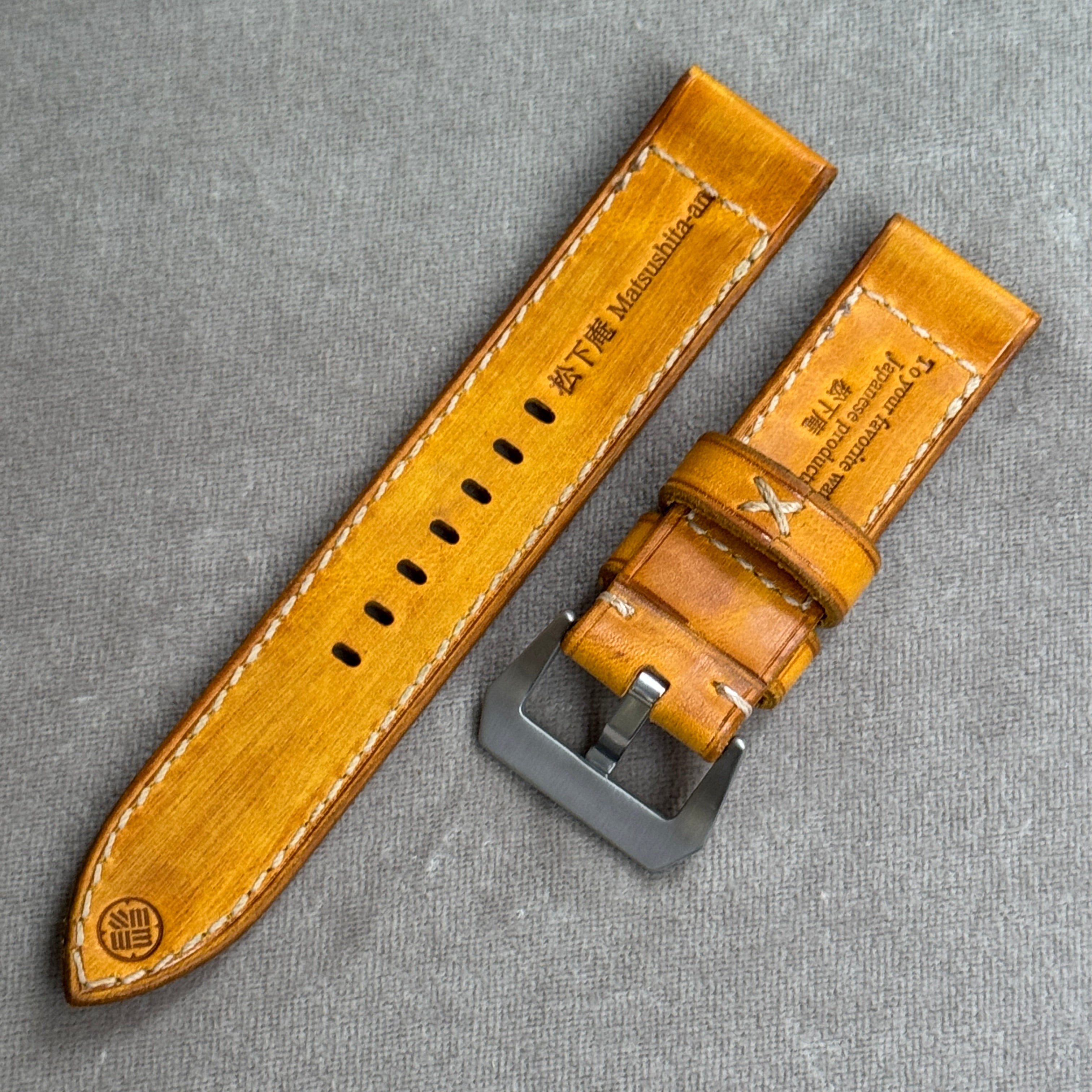 M74｜AMAZZONIA｜ビンテージキャメル｜24-24mm – 松下庵