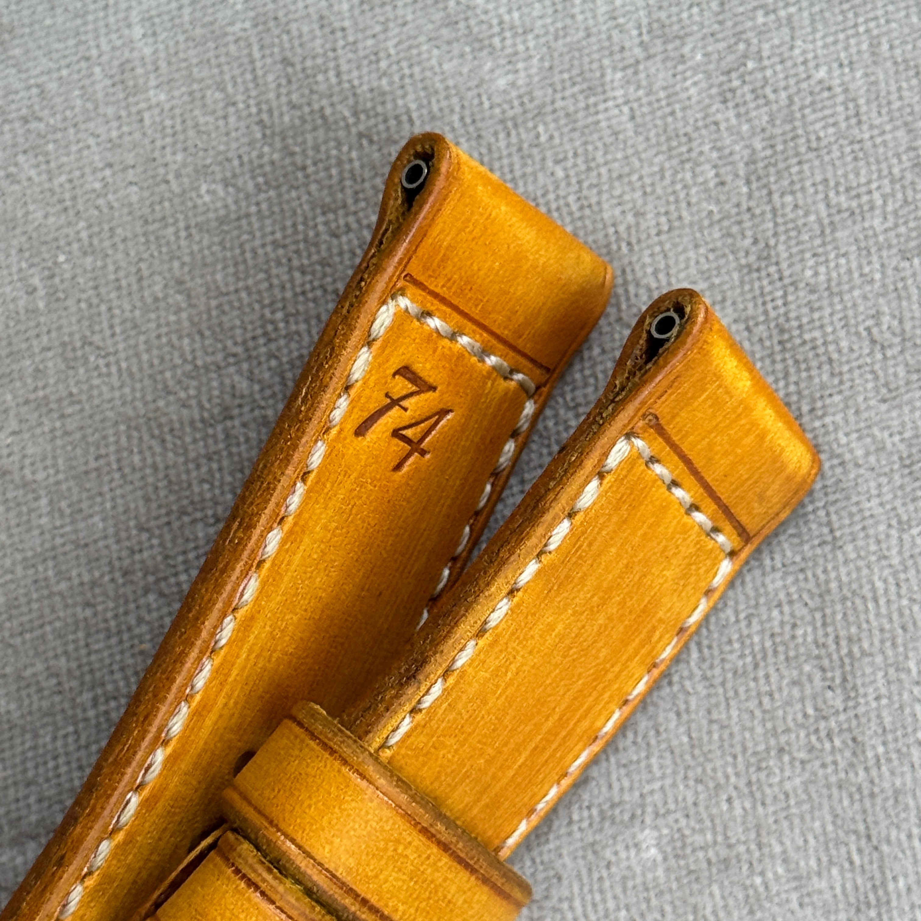 M74｜AMAZZONIA｜ビンテージキャメル｜24-24mm – 松下庵