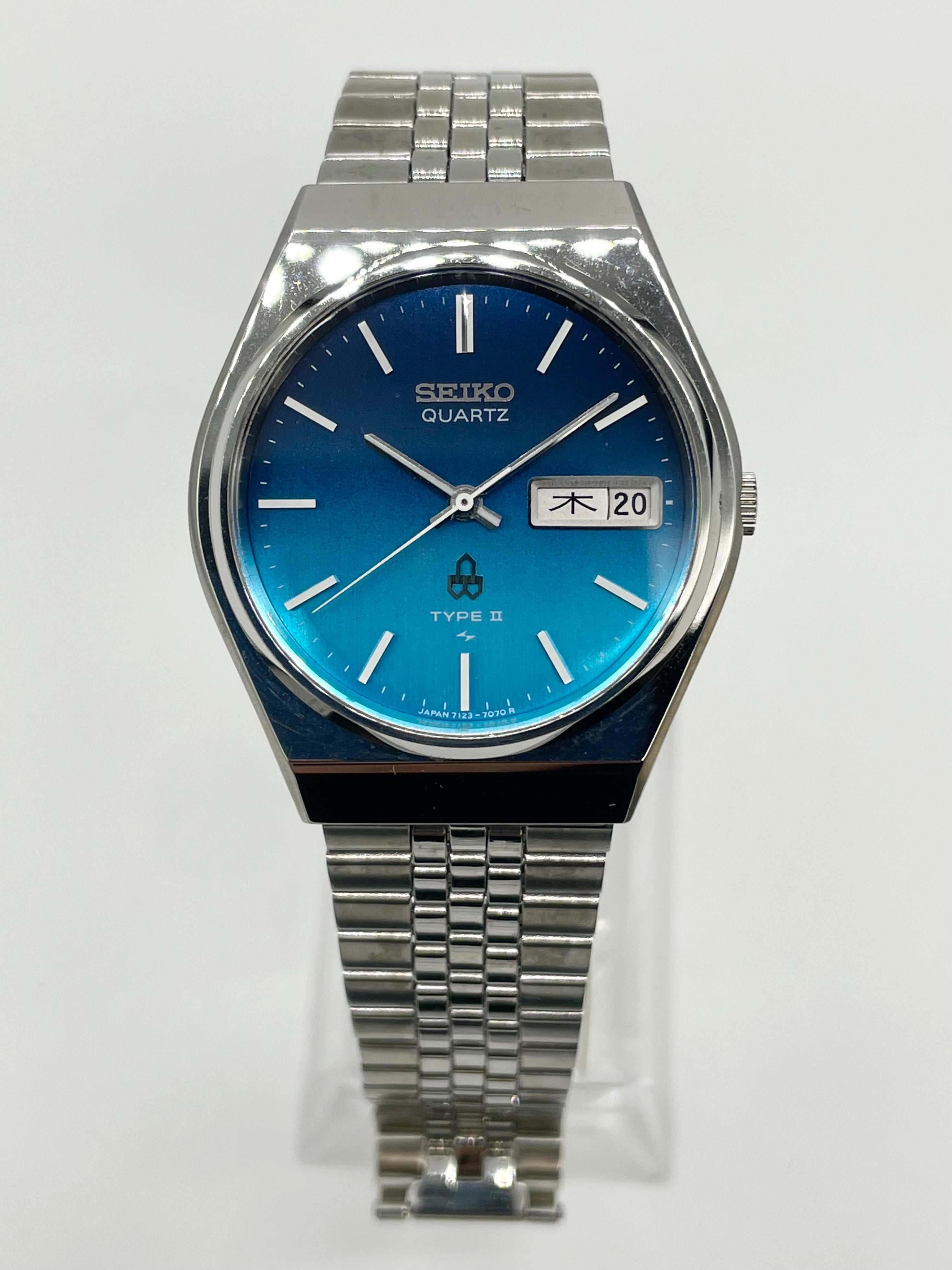 SEIKO TYPE-Ⅱ 1976年 希少モデル 銘品 SEIKO TYPE-Ⅱ 1976年 希少モデル 銘品