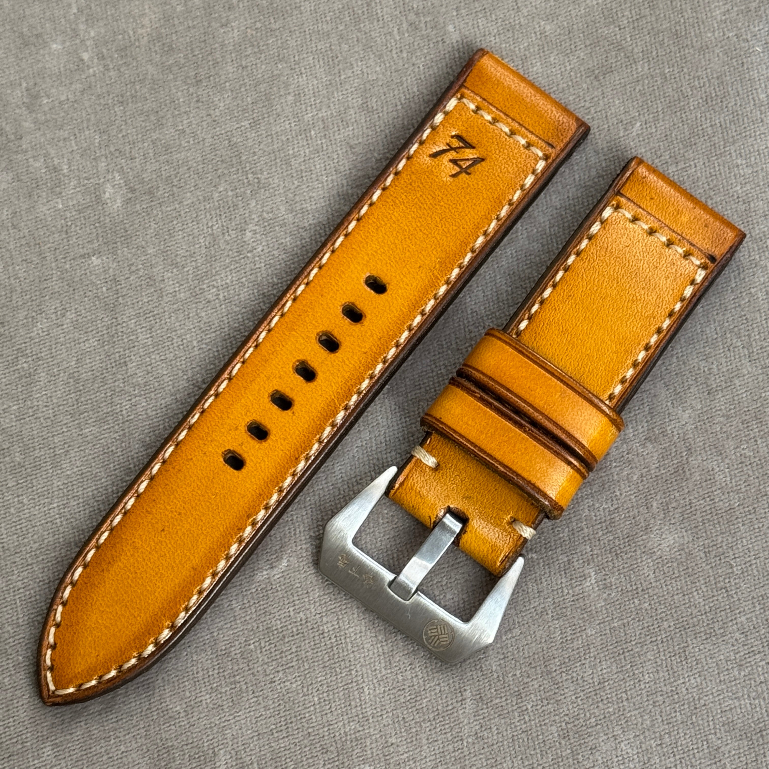 松下庵　M74ストラップ 24mm M74ストラップ｜イタリア軍スタイル再現・ヴィンテージ仕上げ