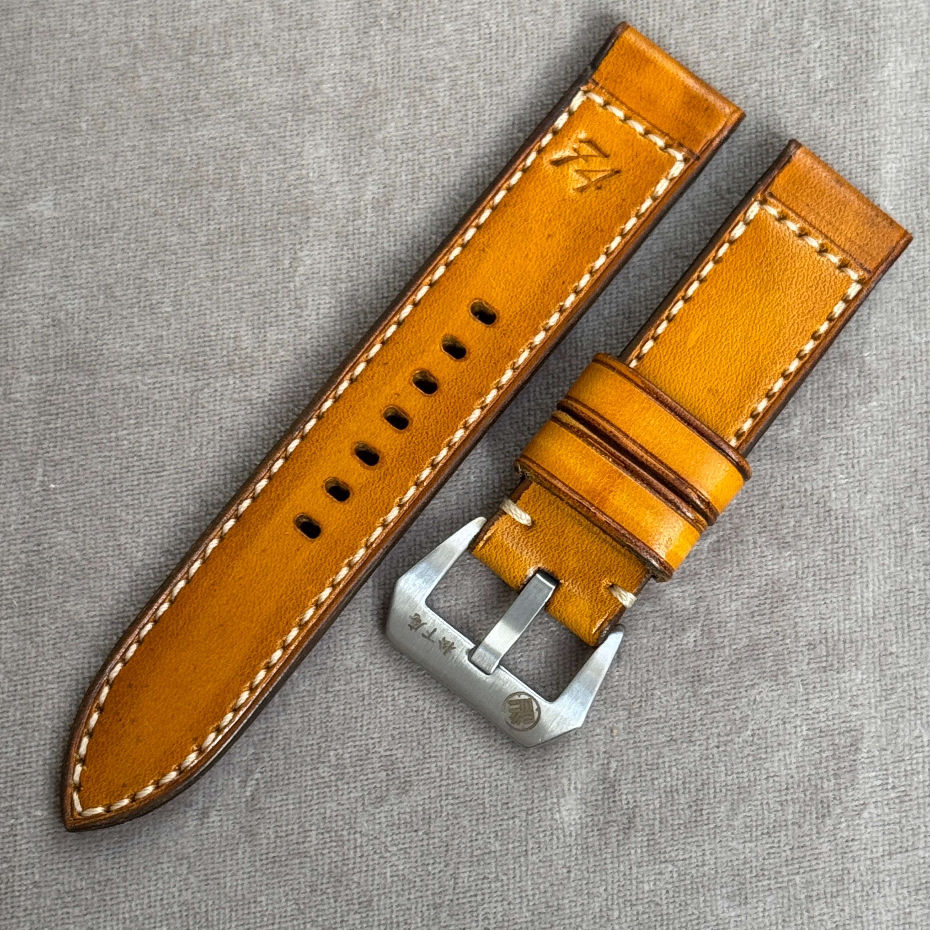 M74ストラップ｜イタリア軍スタイル再現・ヴィンテージ仕上げ｜松下庵