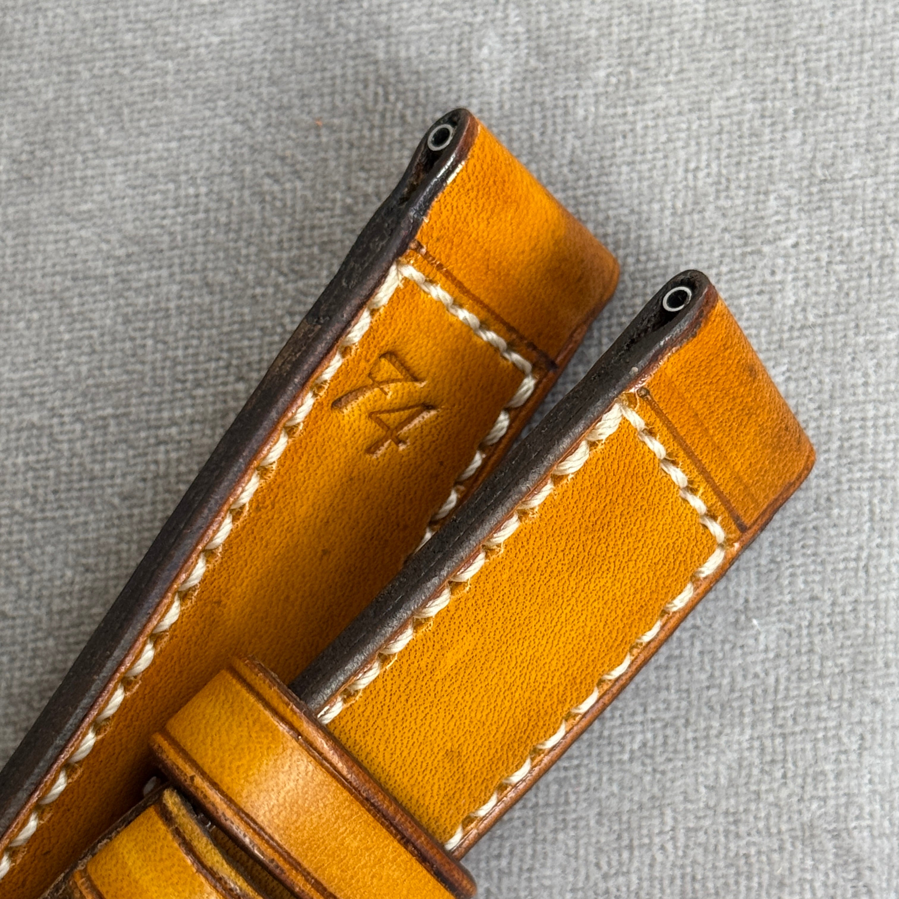 M74｜ビンテージキャメル｜24-24mm – 松下庵