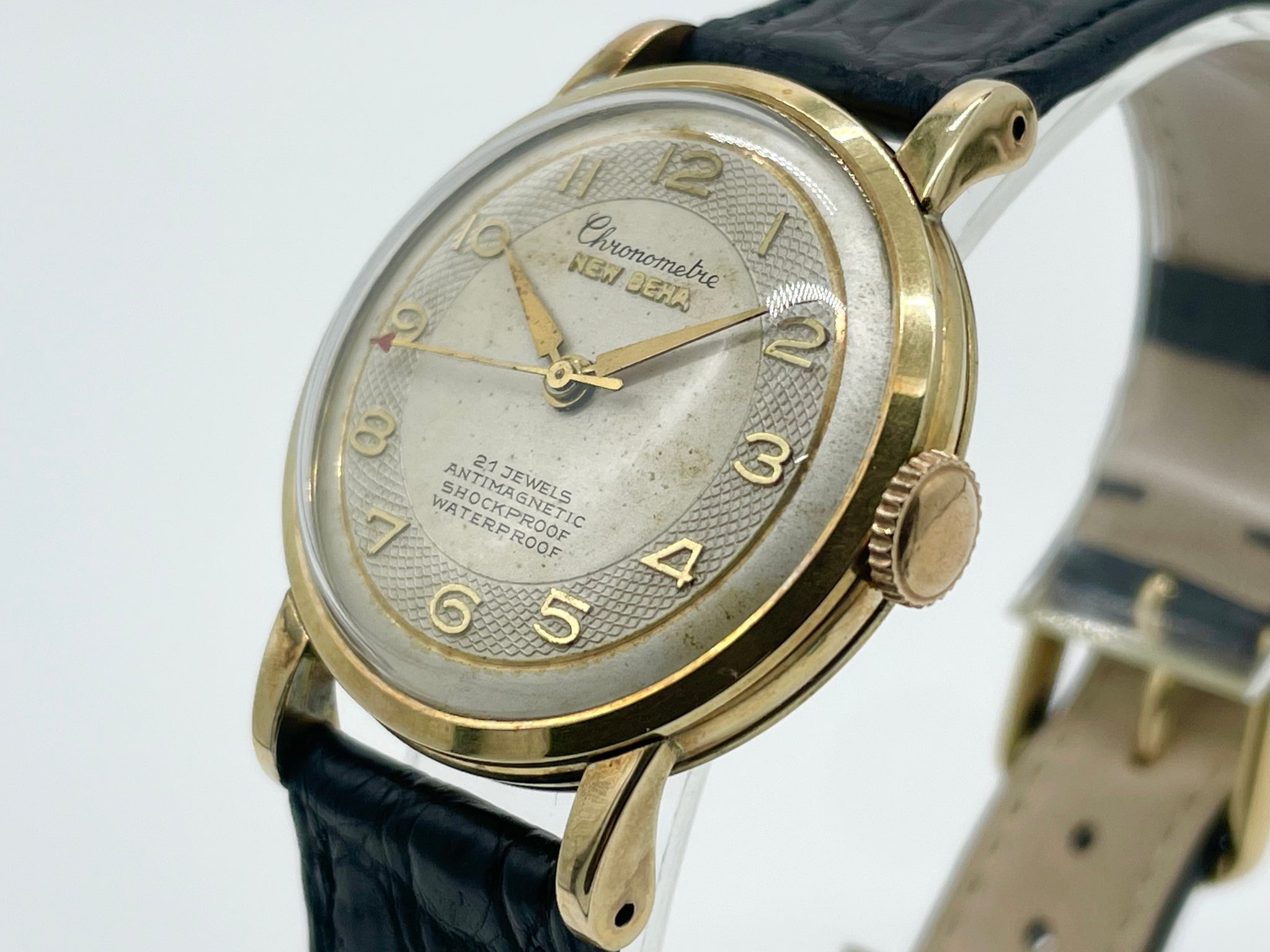 時計/WATCH】シチズン NEW BEHA クロノメーター 手巻き センターセコンド 1950年代製 – 松下庵