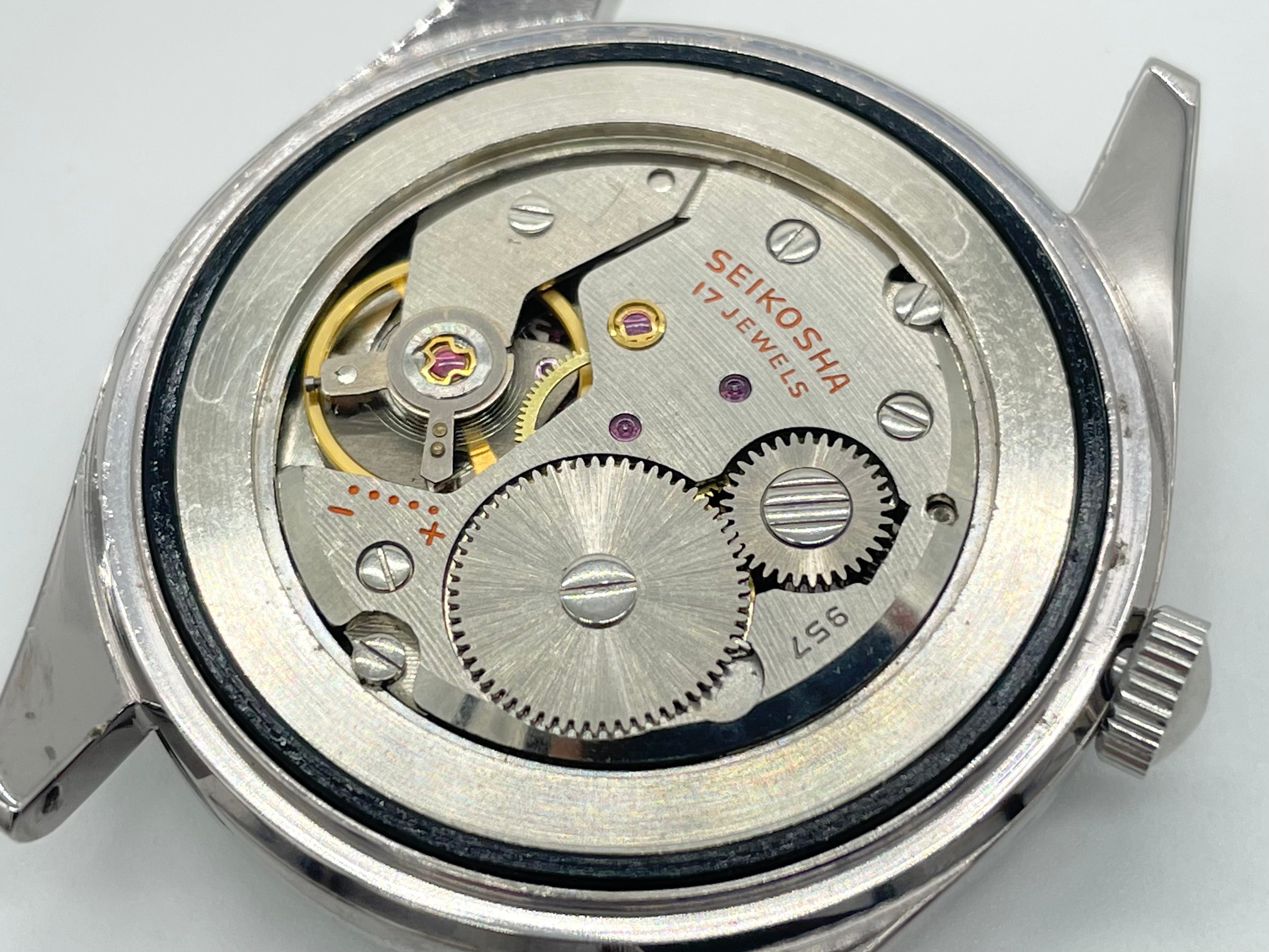 時計/WATCH】セイコー スポーツマン カレンダー 手巻き 17石 1960年代