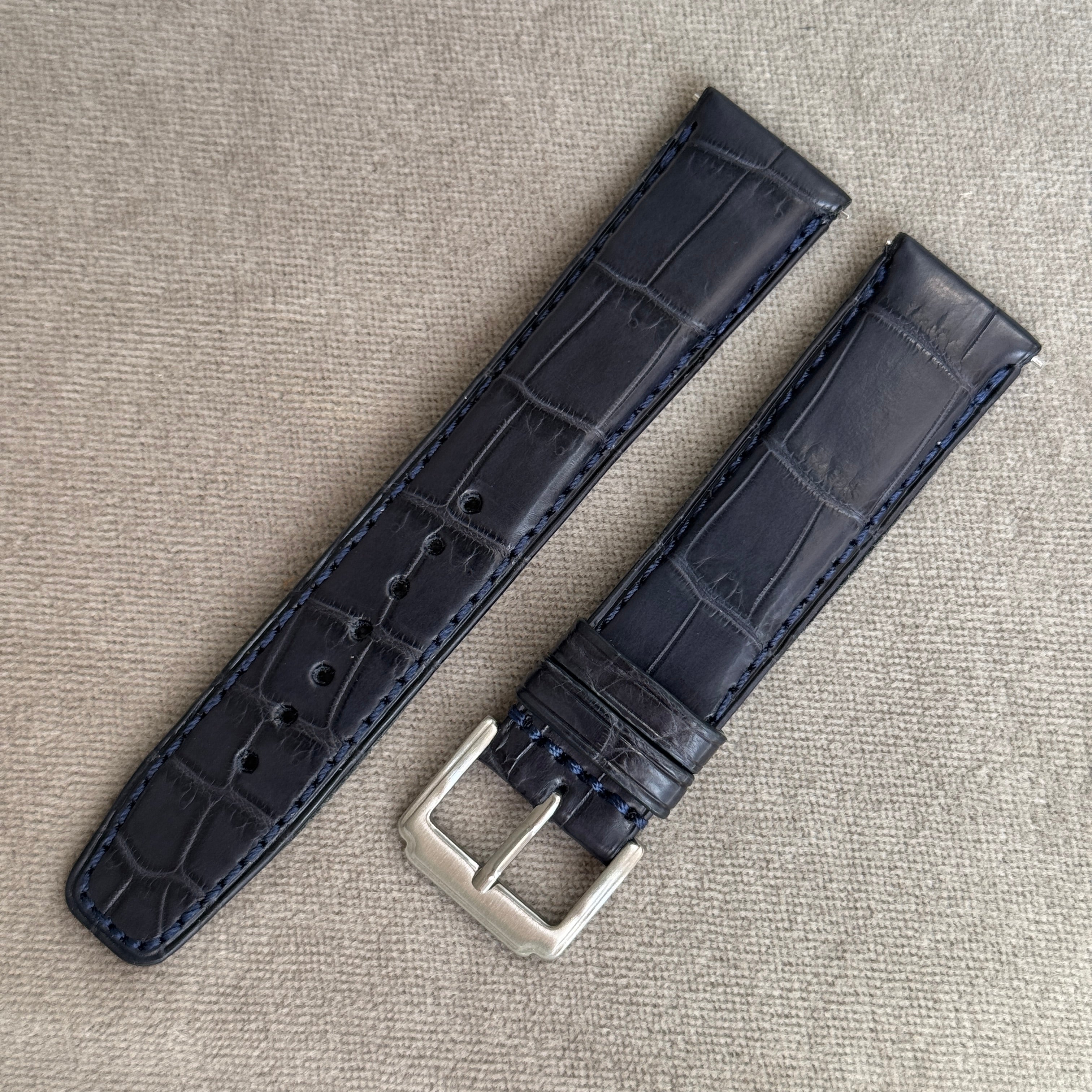 18-14mm 松下庵　ブラッククロコ J社｜クロコダイル｜シャイニーブラック – 松下庵